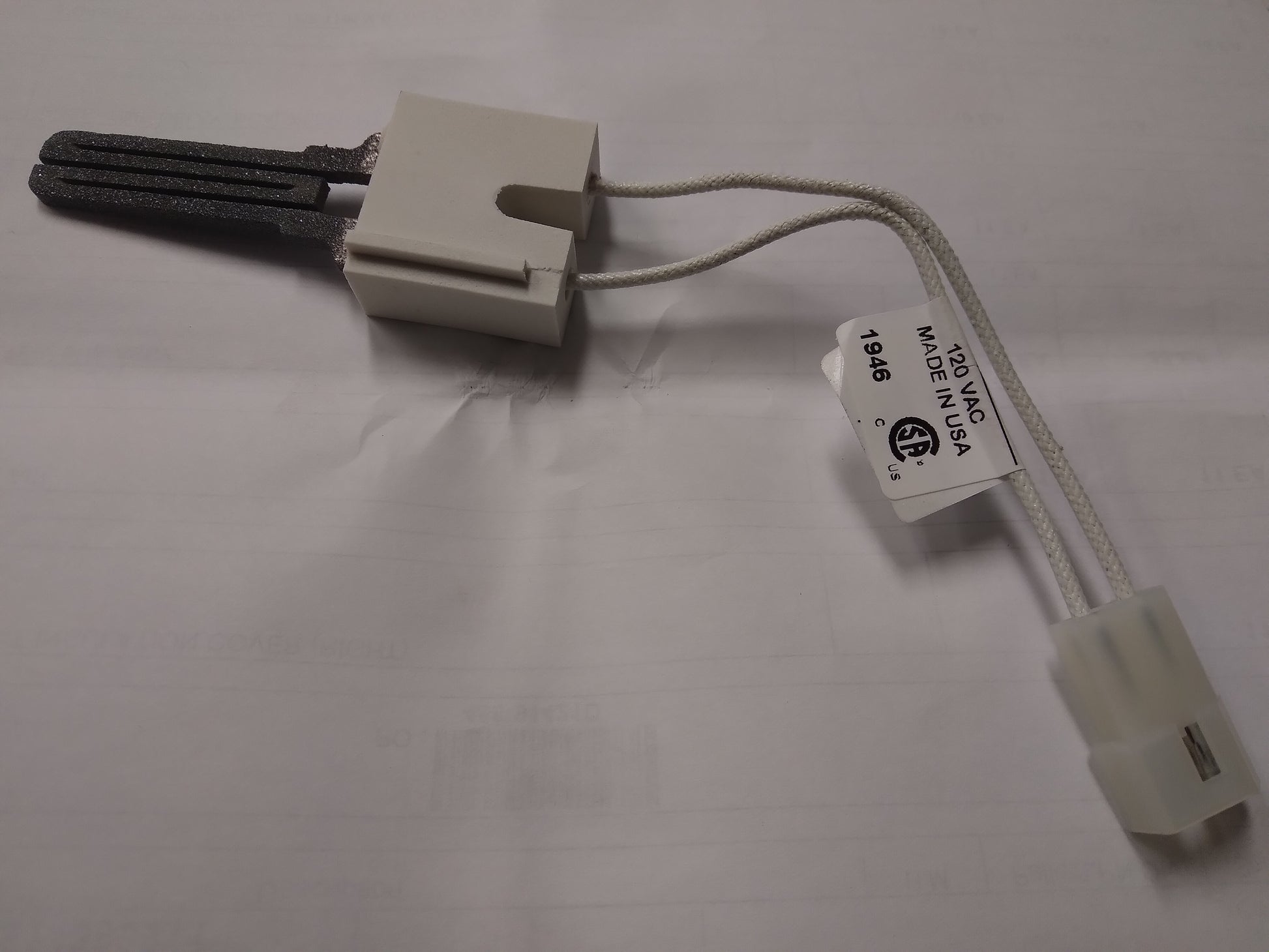 IGNITER; 120V SILICON CARBIDE HOT SURFACE IGNITER