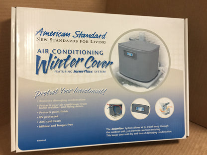 AIR CONDITIONER WINTER COVER WITH "INNRFLOW SYSTEM TECHNOLOGY