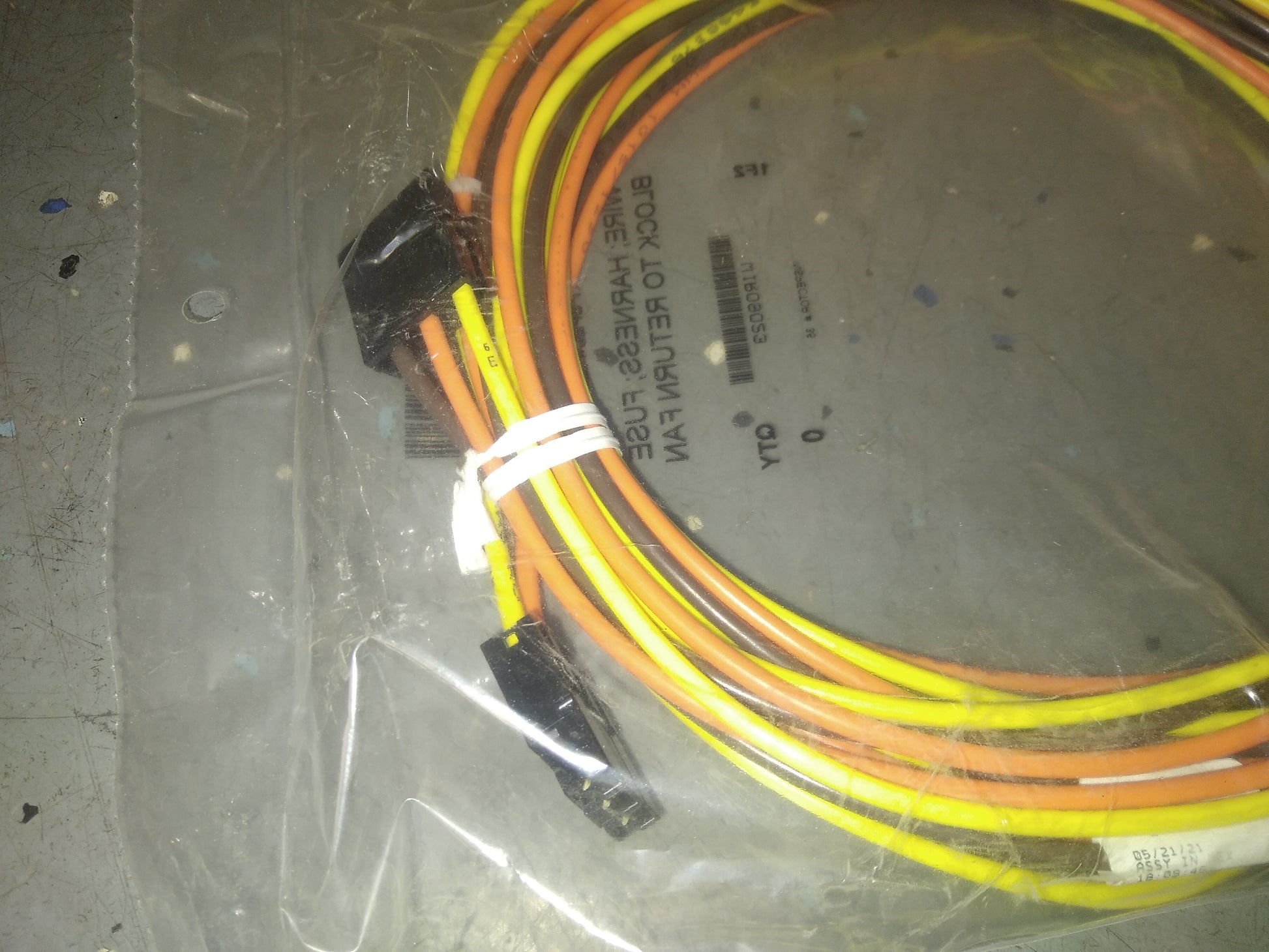 FUSE BLOCK TO RETURN FAN WIRING HARNESS