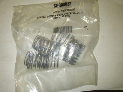 COMPRESSION CHECK VALVE SPRING (10 PER BAG)