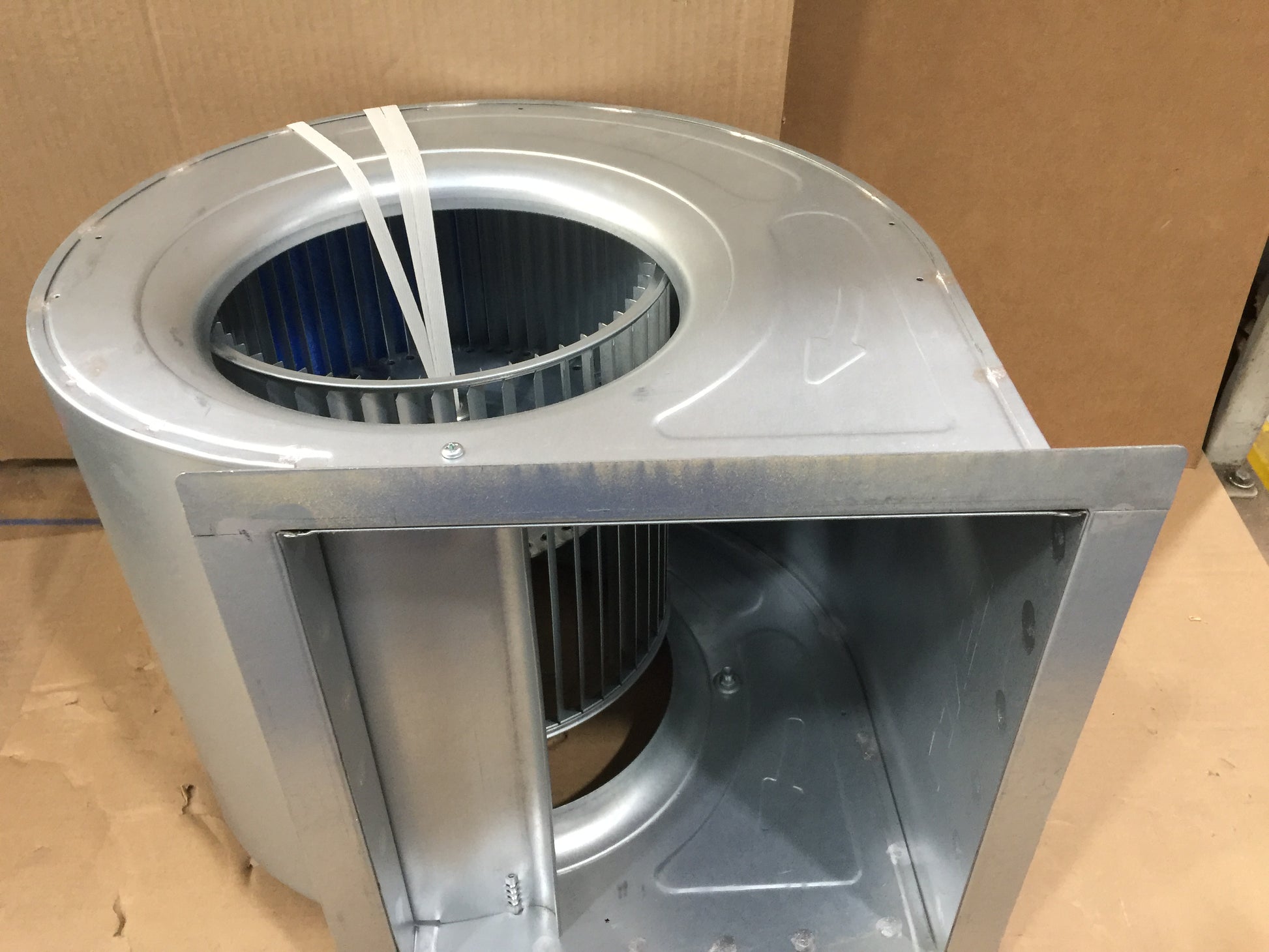 BLOWER FAN; CENTRIFUGAL, LESS MOTOR AND SHAFT