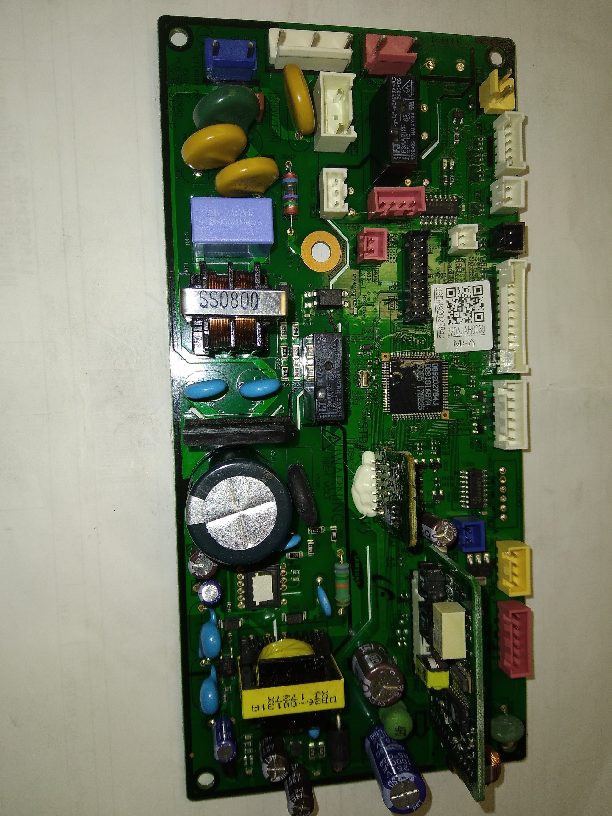 MAIN PCB CONTROL BOARD 250V 60 HZ