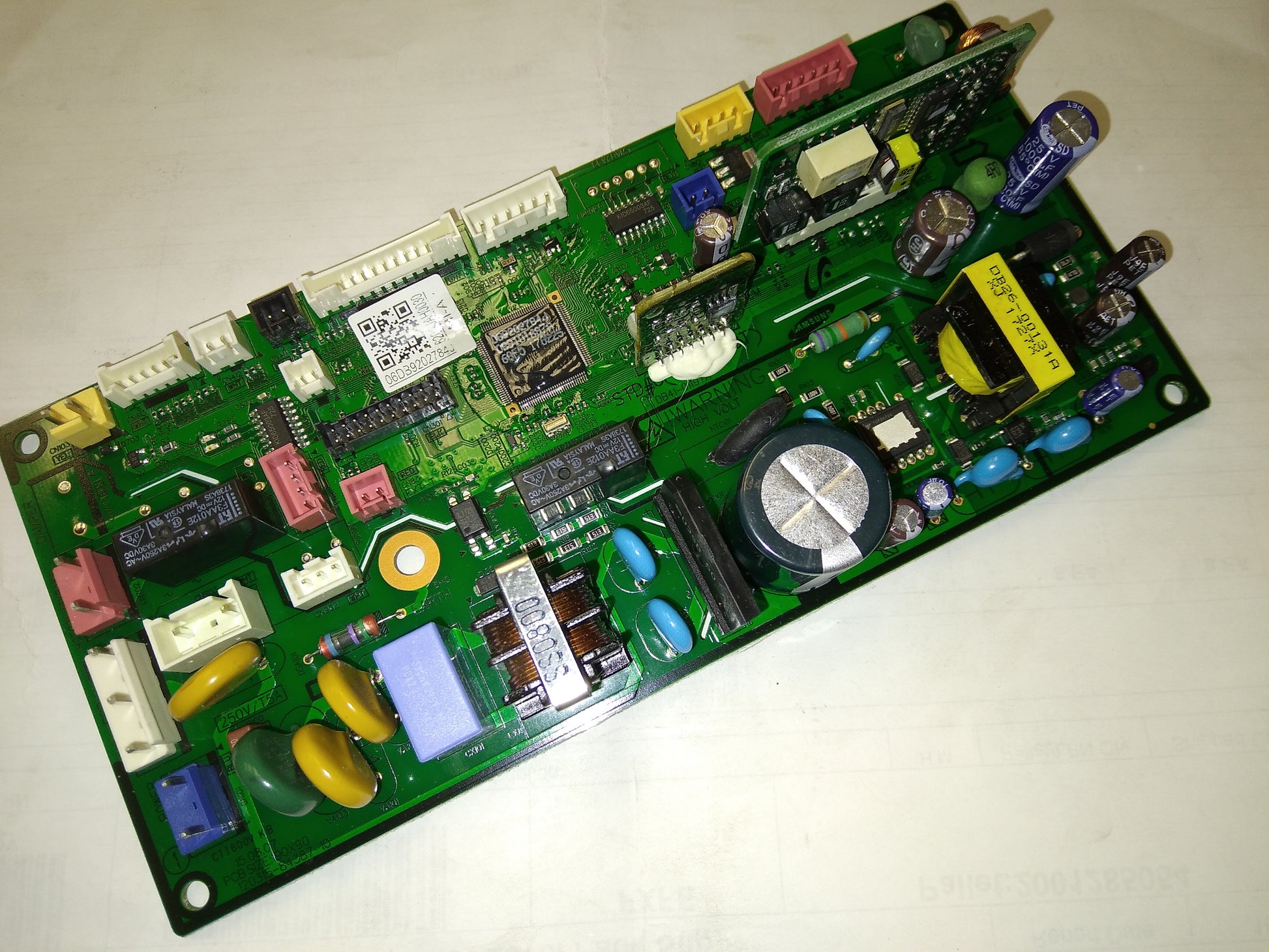 MAIN PCB CONTROL BOARD 250V 60 HZ