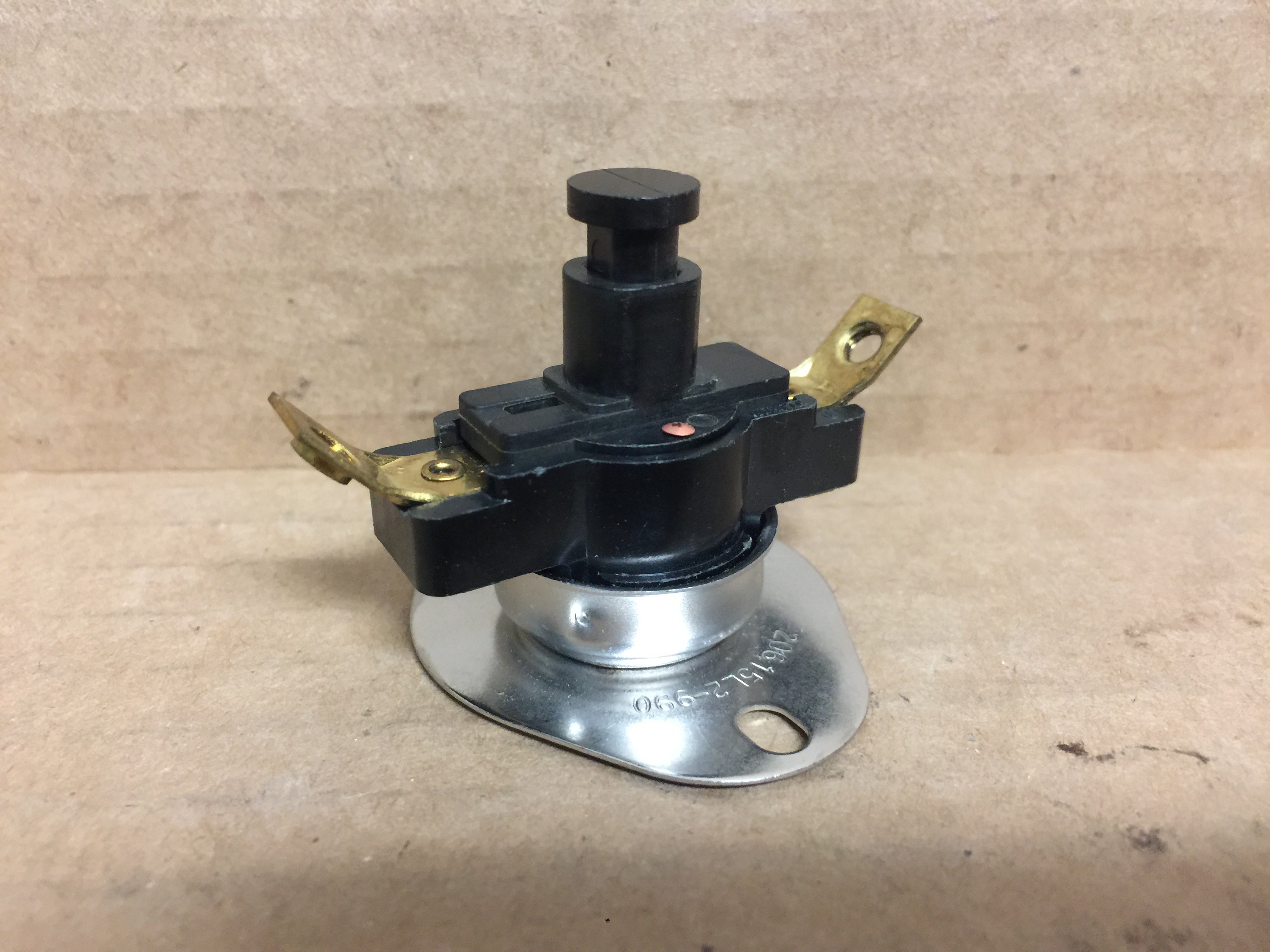 Temp Disc Thermostat; Fixed Temp-Disc Type, 200F Open On Rise – Surplus City