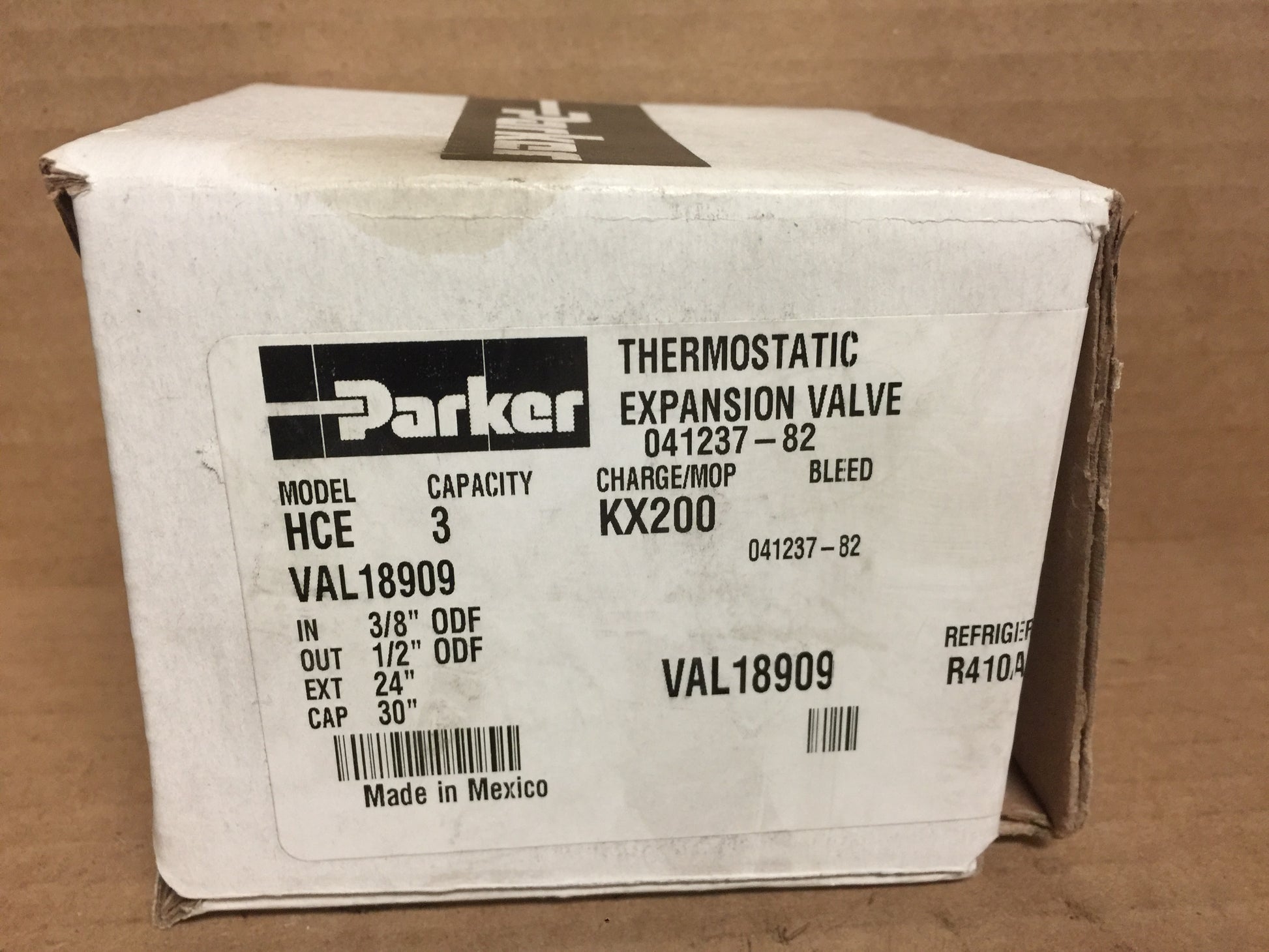 THERMOSTATIC EXPANSION VALVE; 3 TON, R-410A