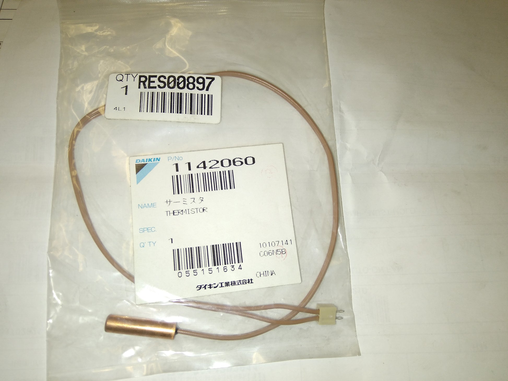 THERMISTOR WIRE ASSEMBLY