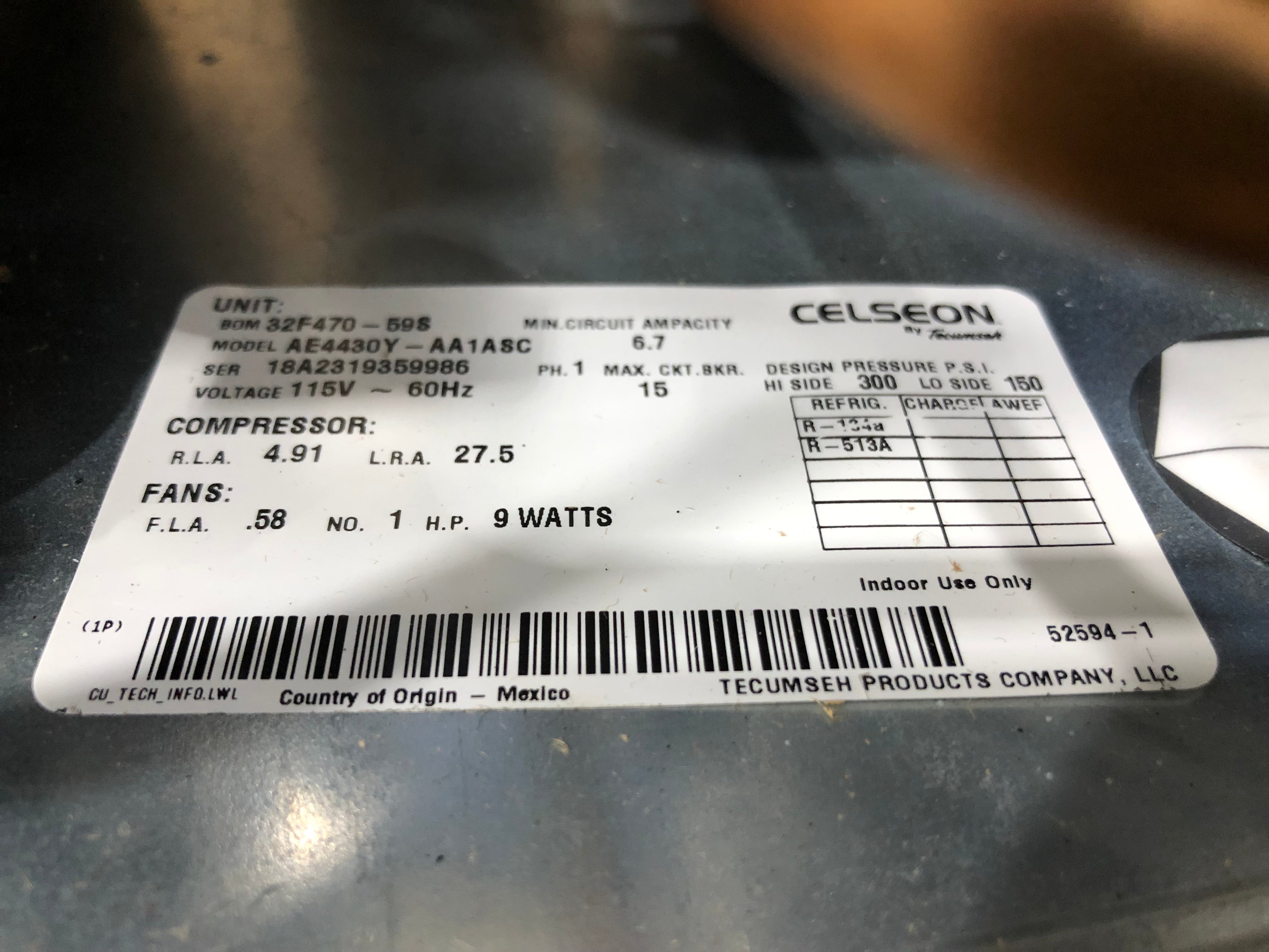 user_84e240aeページ 1/4 HP Celseon Ae2 Low Profile High-Temp Air Cooled ID