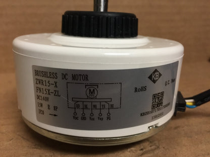 MOTOR; FAN, BRUSHLESS, DC, 140V, 15W