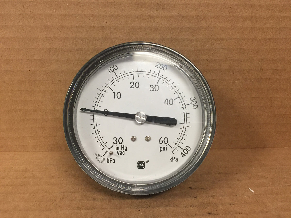 GAUGE; PRESSURE; 30 IN HG - 60 PSI – Surplus City Liquidators