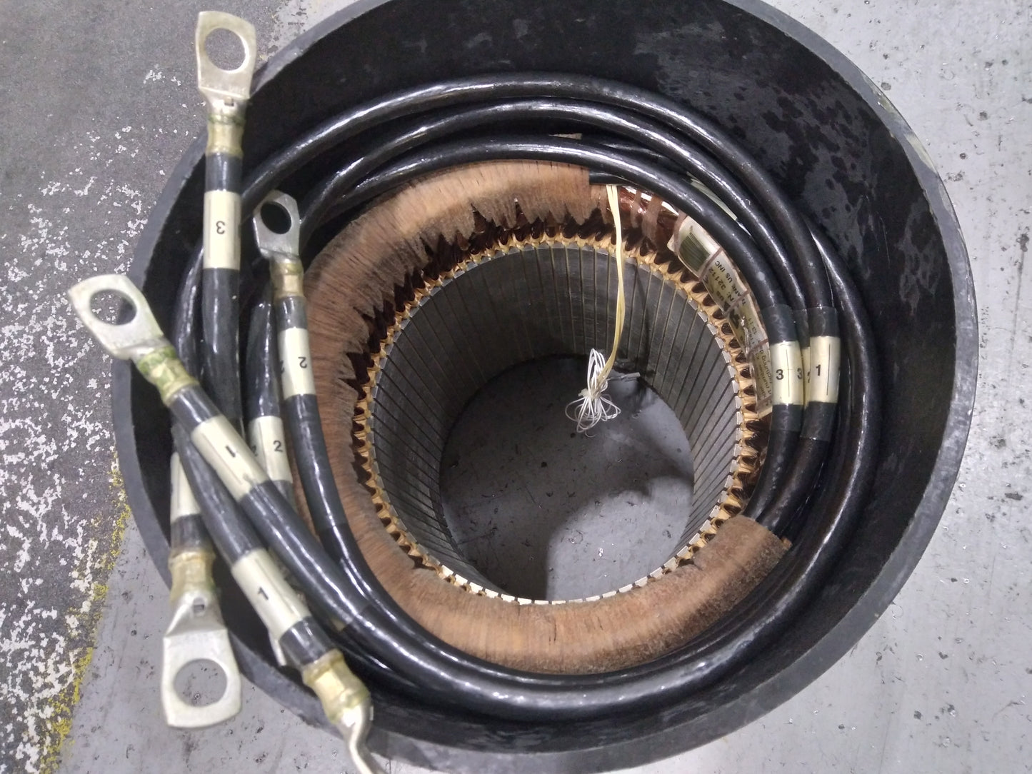 STATOR; HIGH SPEED PERMANENT MAGNET, S SCREW COMPRESSOR