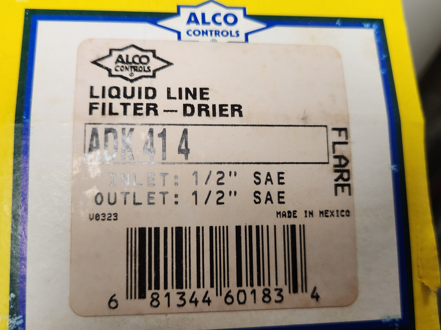 3/8" FL 41 CU IN FILTER DRIER