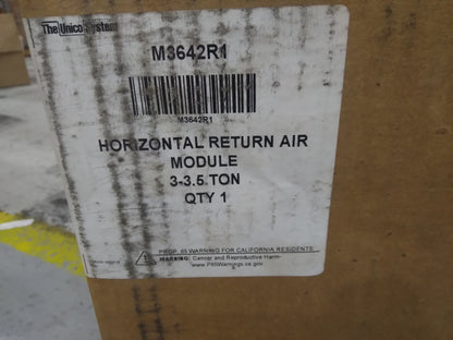 RETURN AIR PLENUM CABINET