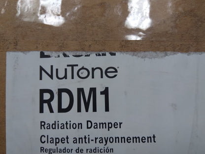 RADIATION DAMPER FOR USE WITH 1-3 HOUR RATED FLOOR-CEILIING AND ROOF-