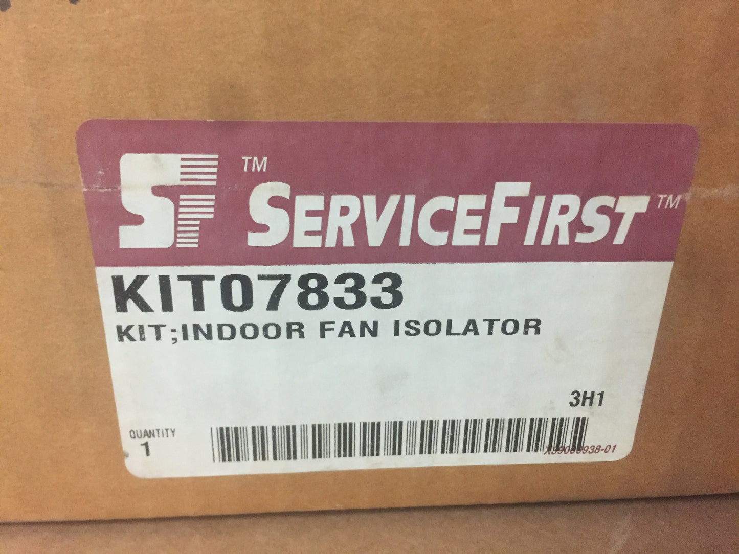 INDOOR FAN INSOLATOR KIT