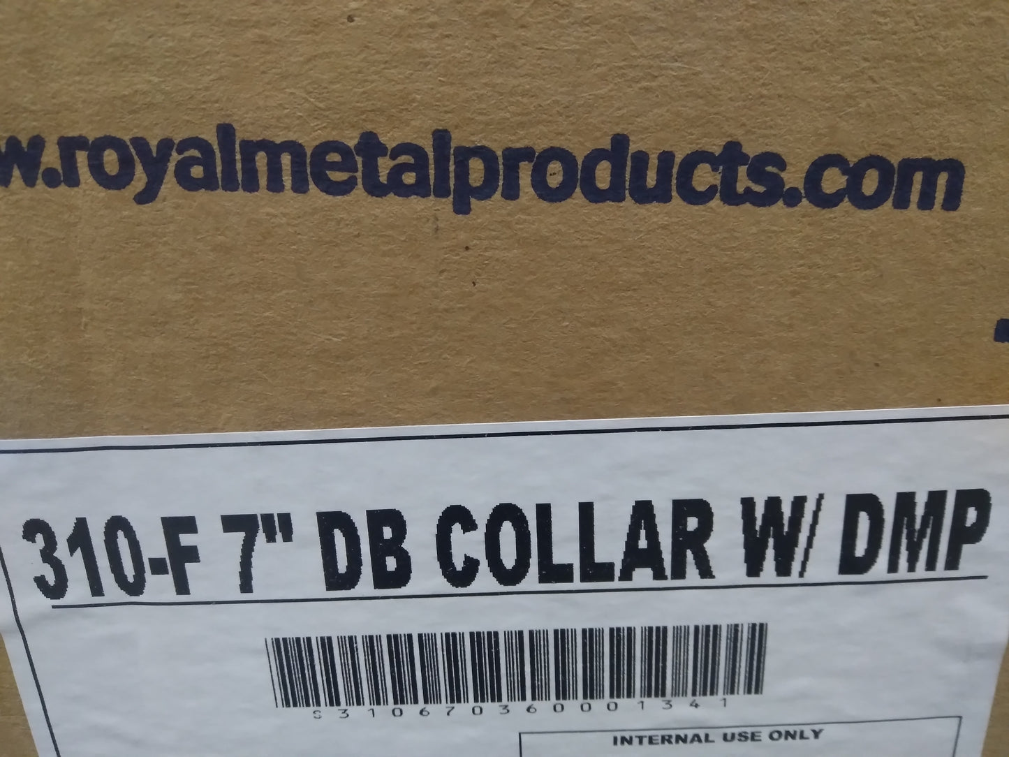 7" DB COLLAR WITH DAMPER 