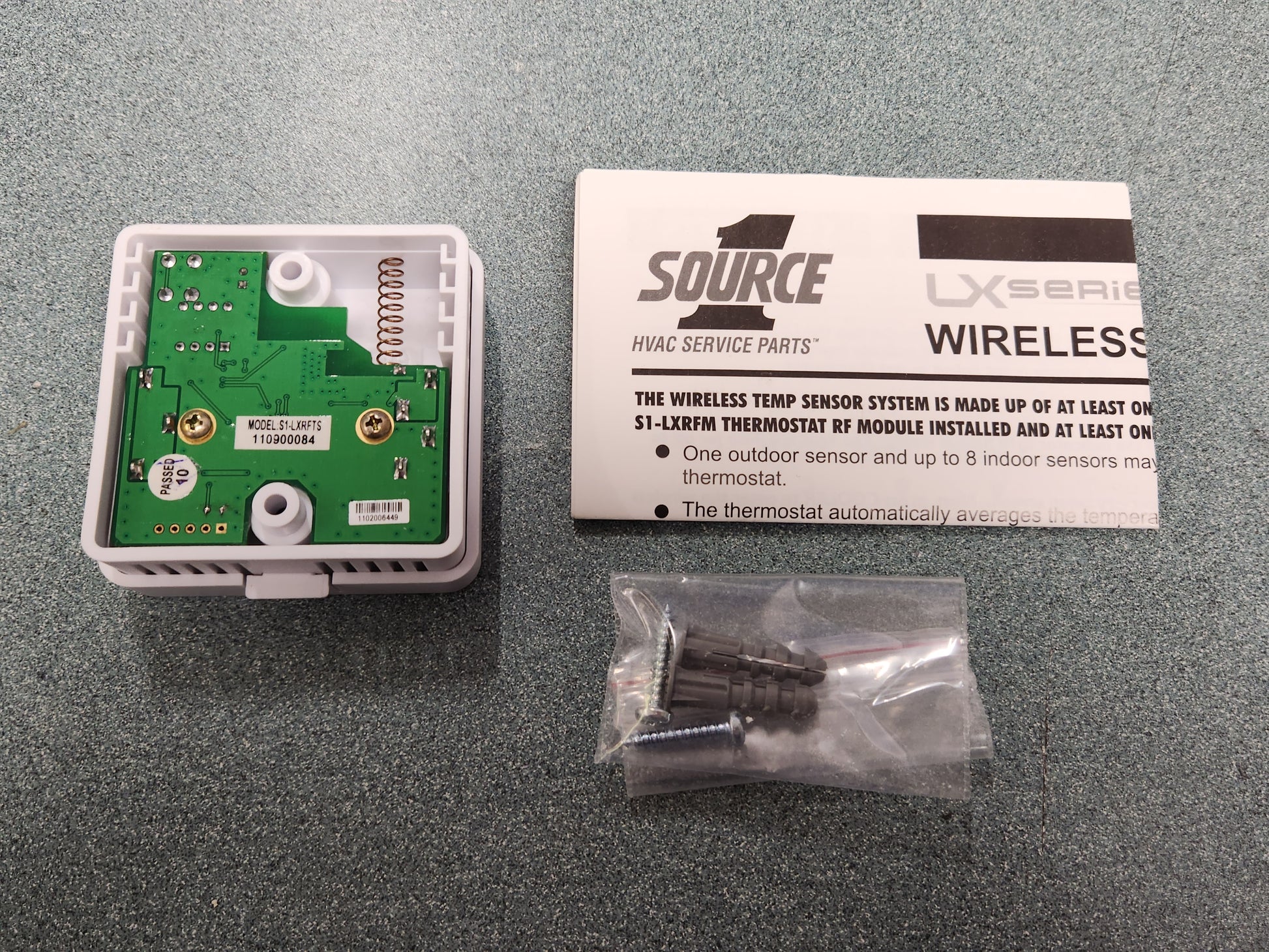 "LX" SERIES INDOOR/OUTDOOR TEMP SENSOR