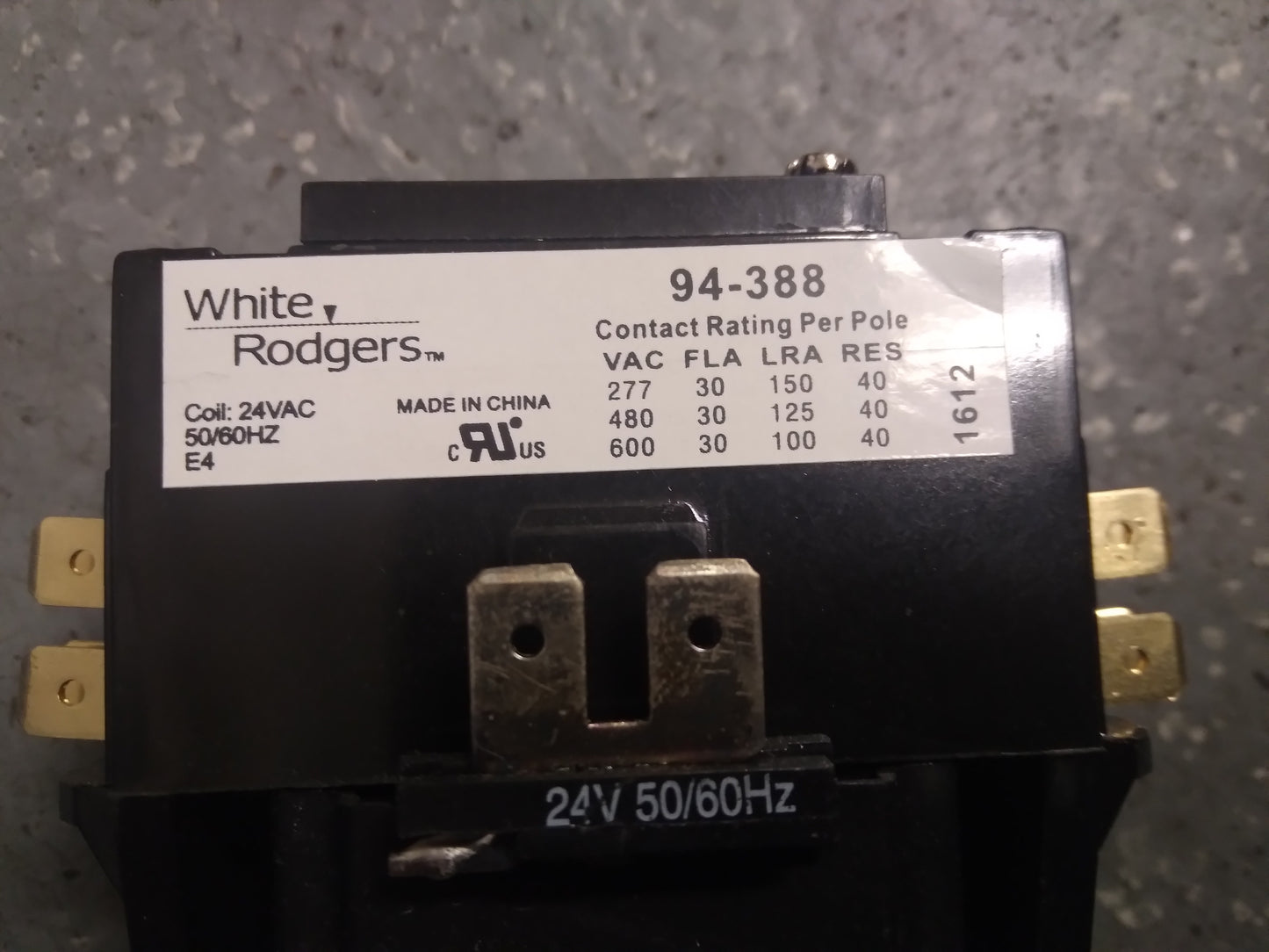 1 POLE 30A  CONTACTOR 24V COIL