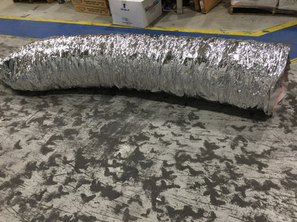 18" x 10' RETURN AIR FLEX DUCT; R-4.2