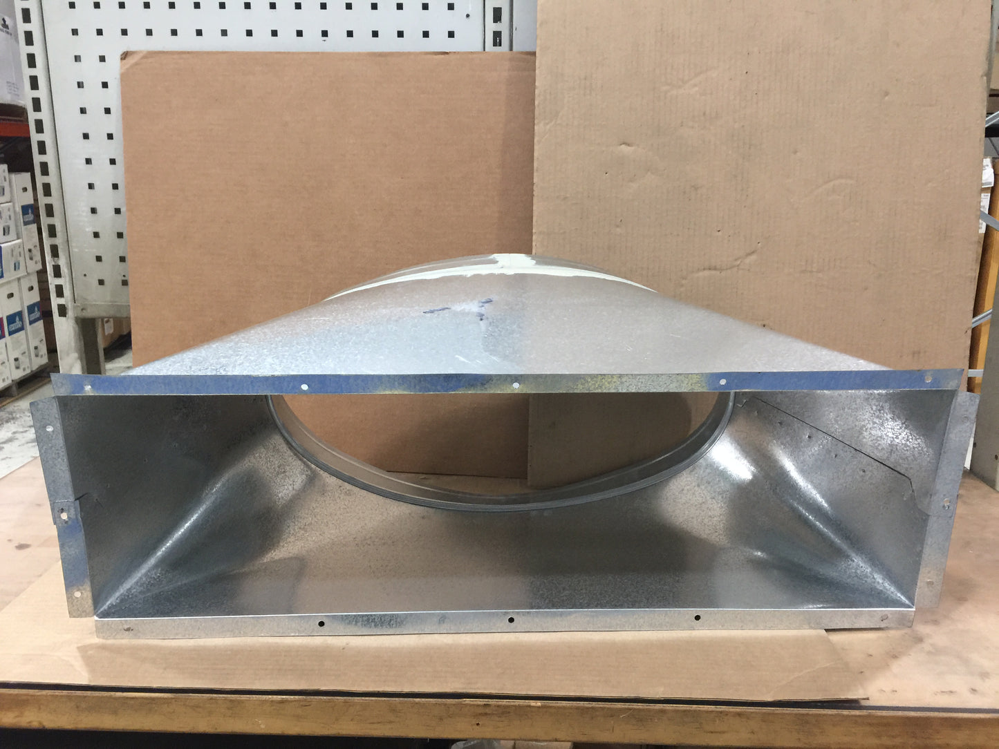 COOLING MODULE RETURN AIR ADAPTER; FOR 20" DUCT