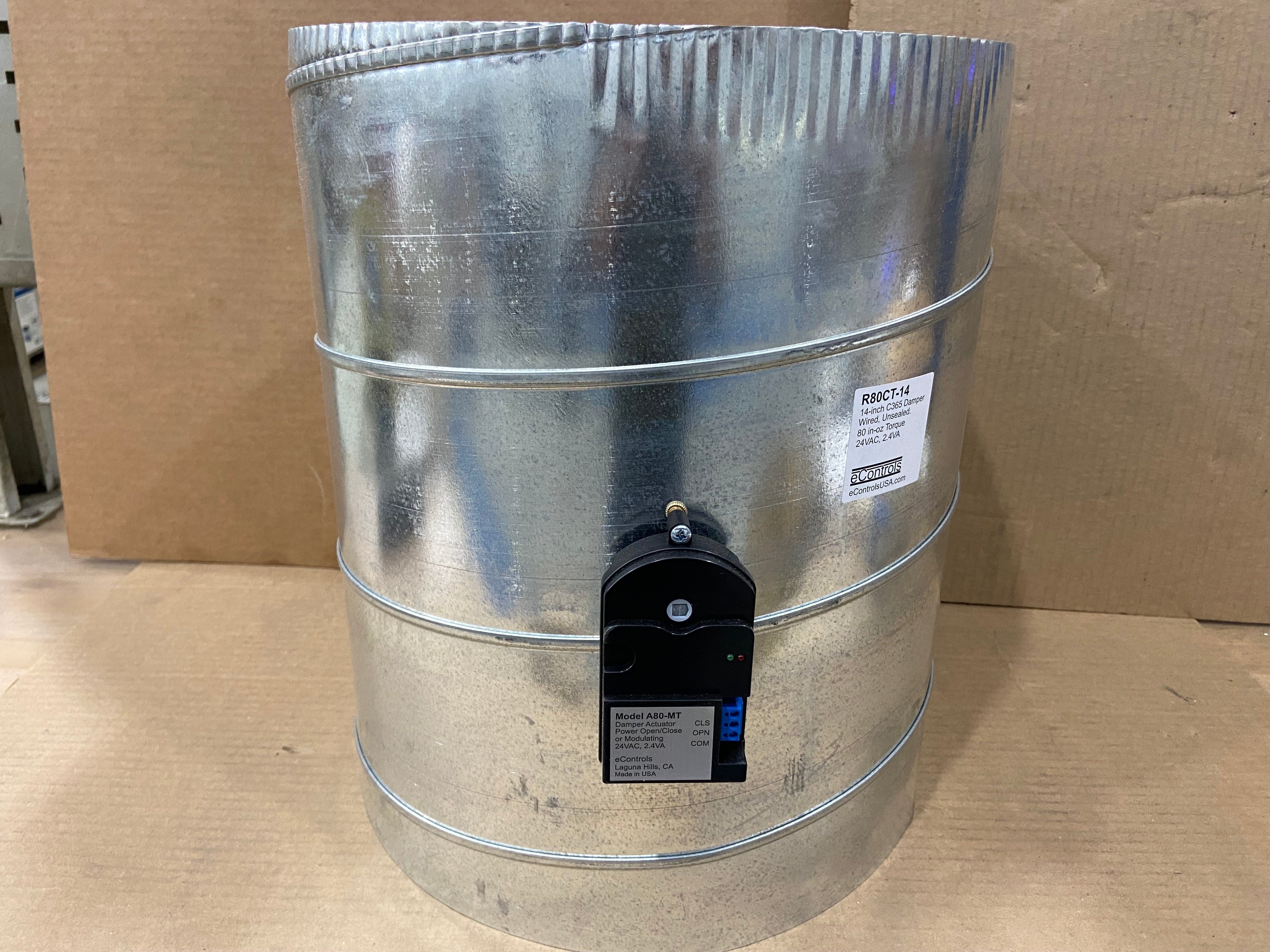 Modulating Stack Damper 14