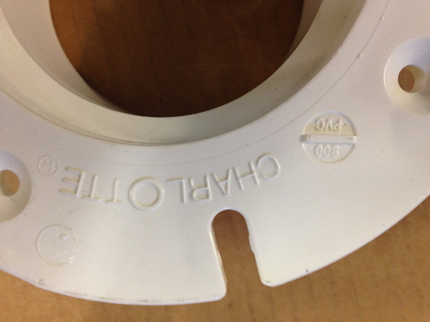 4" X 3" PLASTIC FLANGE