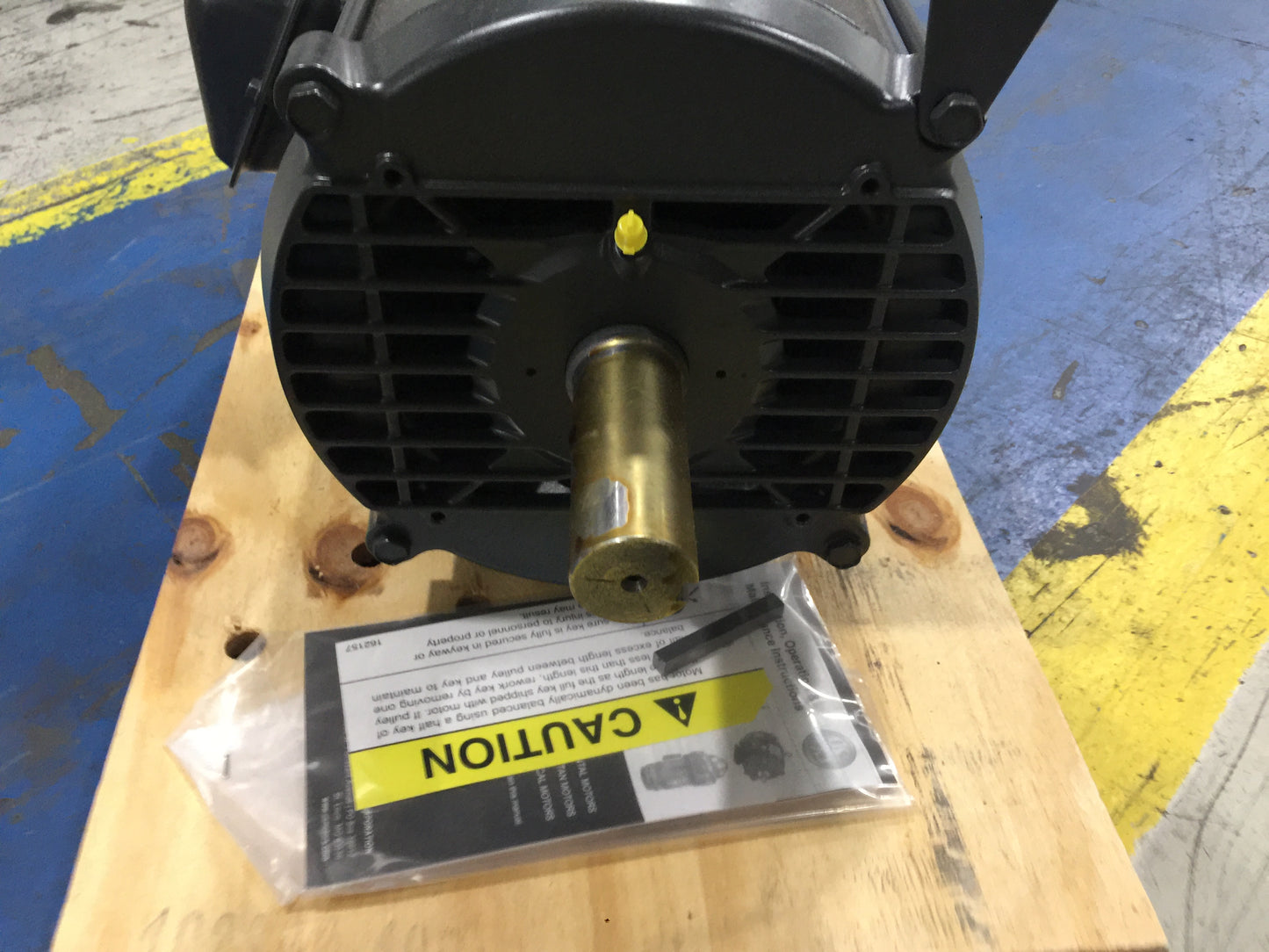 7.5 HP GENERAL PURPOSE ELECTRIC MOTOR; 208-230/460/50-60/3, 1800 RPM, 1 SPEED