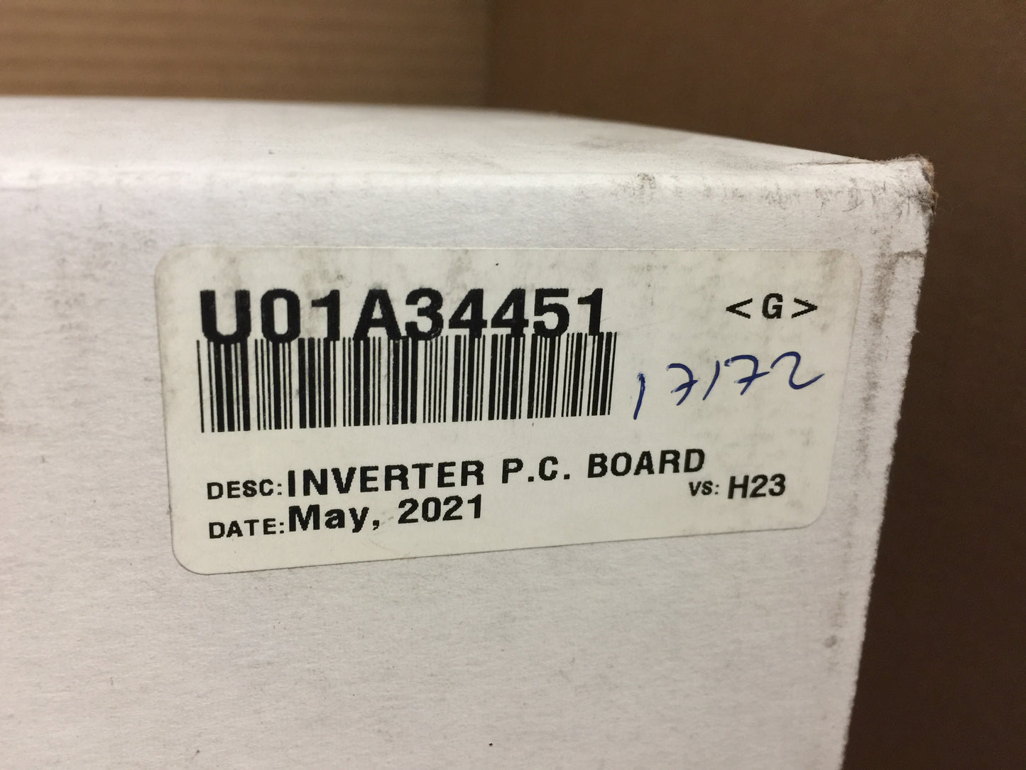 INVERTER P.C. BOARD; FITS MODEL MUZ-JP09WA