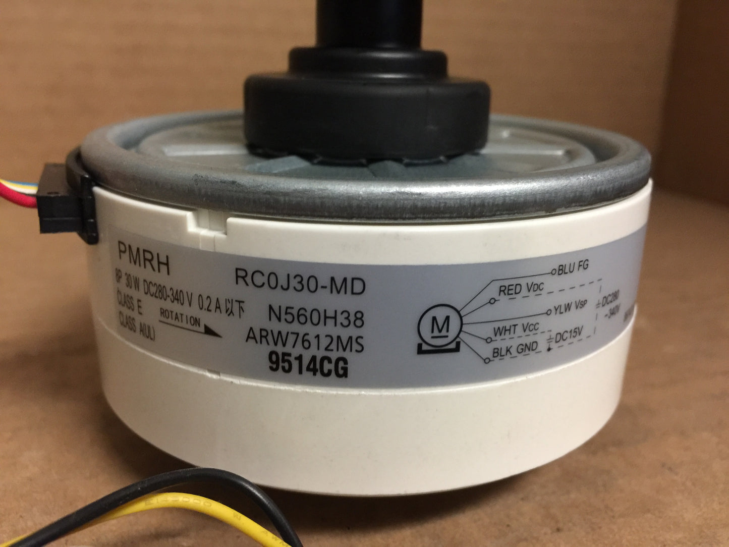 INDOOR AIR CONDITIONER FAN MOTOR: DC280-340V