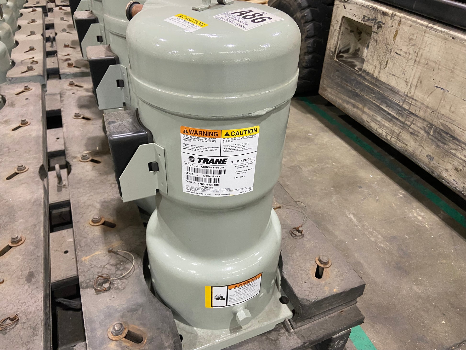 8 TON AC/HP SCROLL COMPRESSOR 200/50/3 R-410A