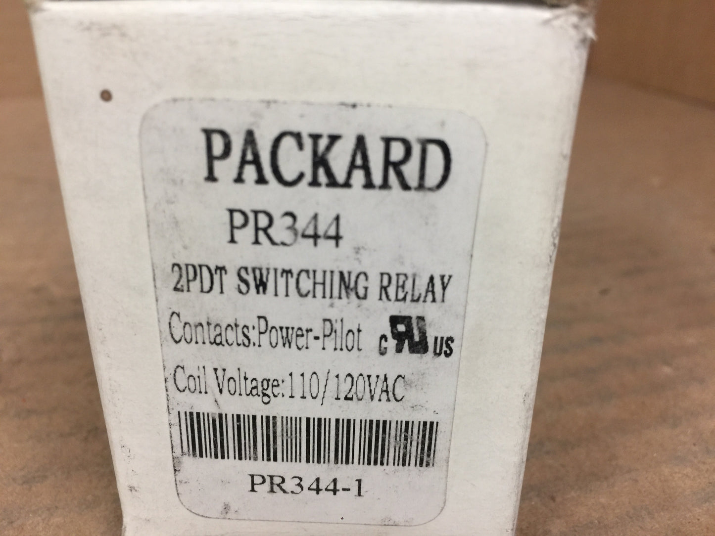 SWITCHING RELAY; 110/120 VAC, 50/60HZ, 2PDT