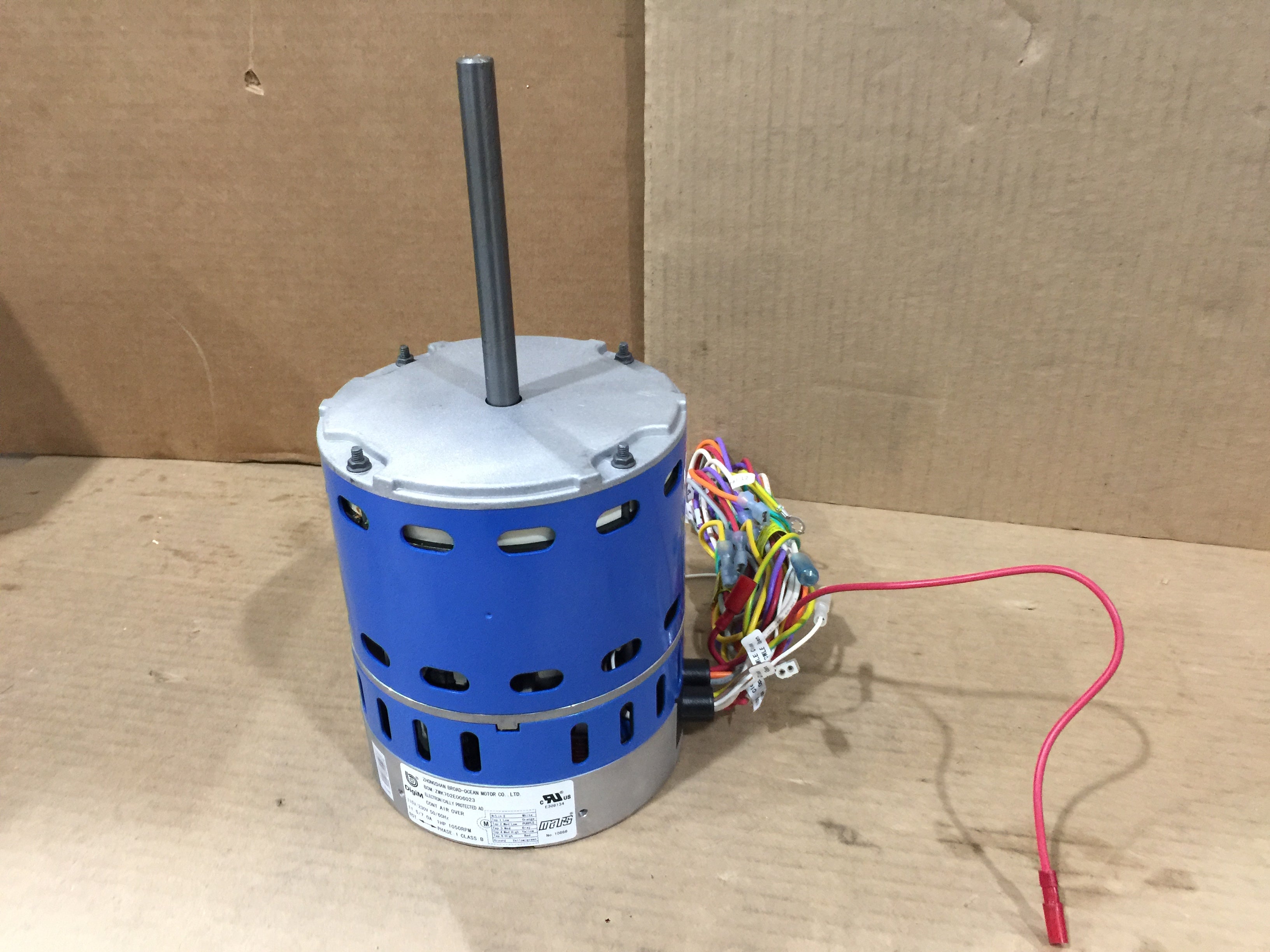 3/4-1 HP AZURE UNIVERSAL ECM DIGI BLOWER ; 115/230/50-60/1, 5