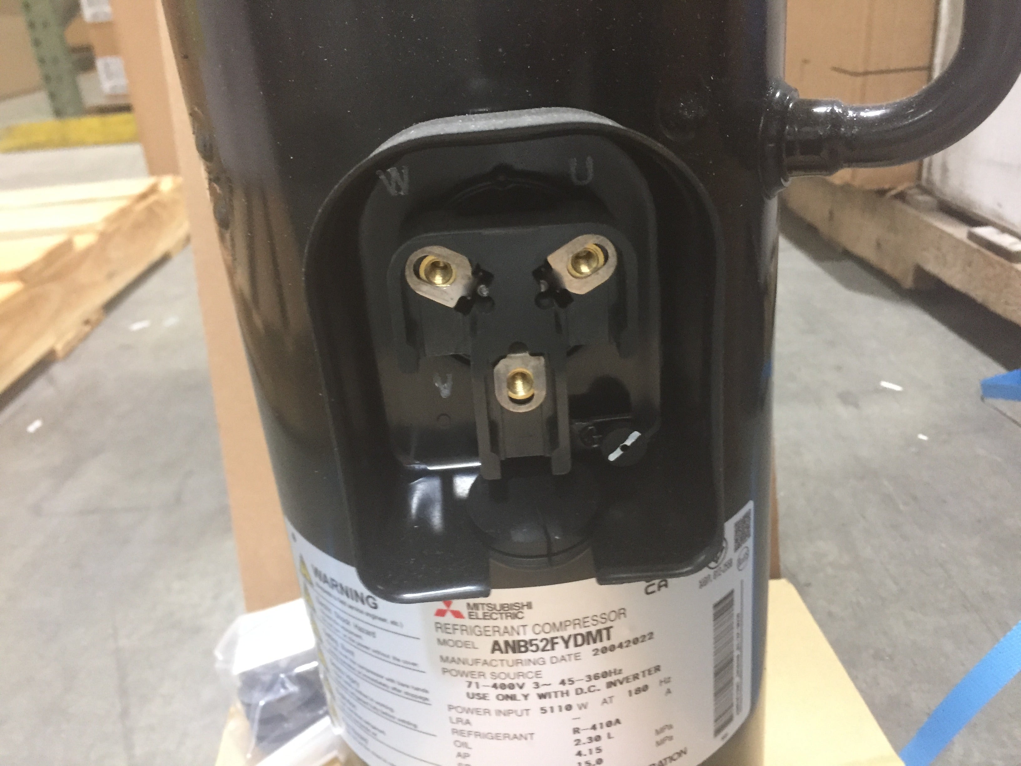 5 Ton AC/HP Scroll Compressor 5HP R410A DC Inverter Compressor