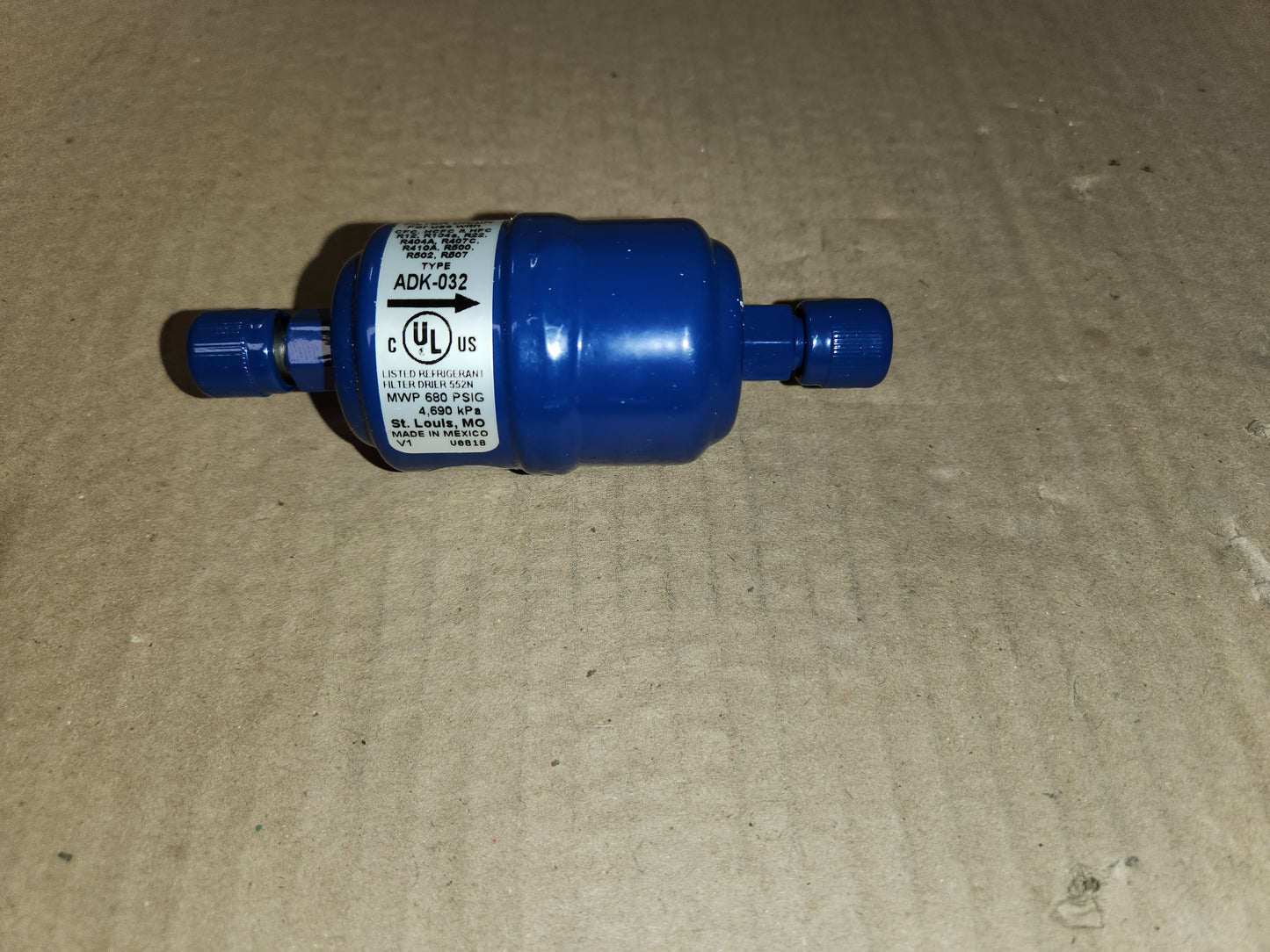 1/4" FLARE  3 CU.IN LIQUID LINE FILTER DRIER