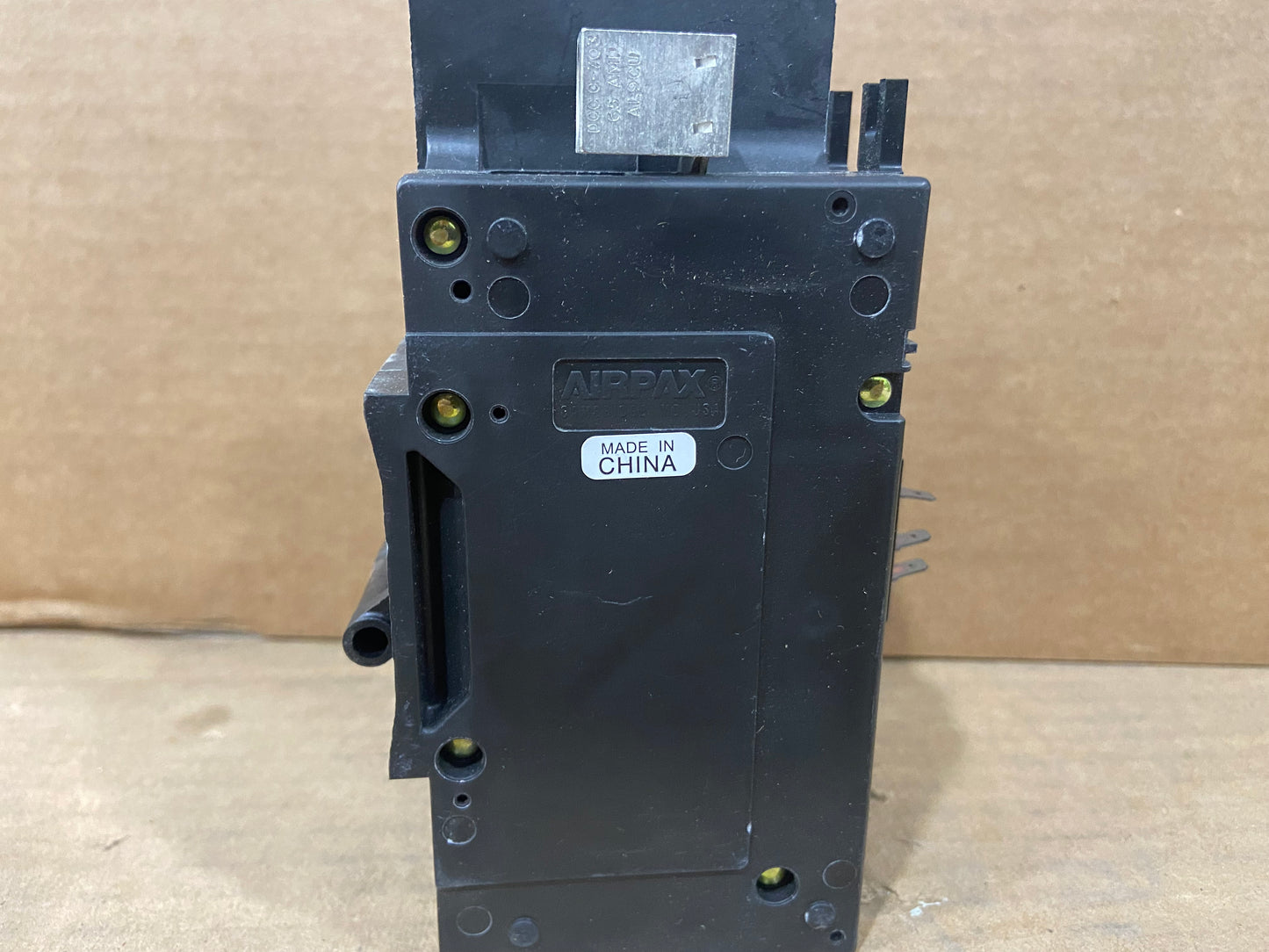 3 POLE 11.1 AMP "219 MULTI-POLE" SERIES HYDRAULIC MAGNETIC CIRCUIT BREAKER PROTECTOR/FOR MANUAL CONTROLLER APPLICATIONS, 480/60-50/1 OR 3