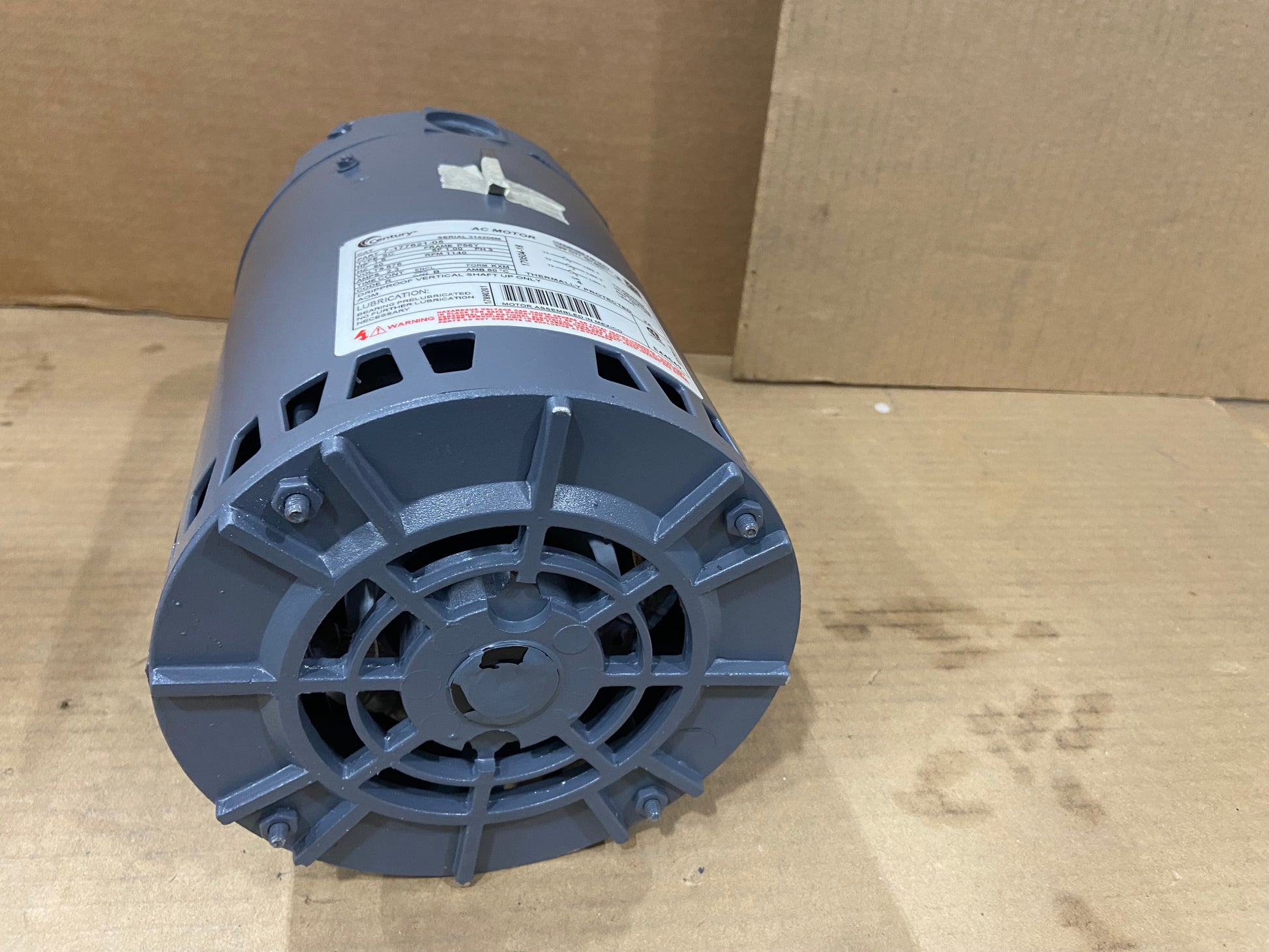 1 1/2 HP CONDENSOR FAN MOTOR 575/60/3 1140 RPM 1 SPEED