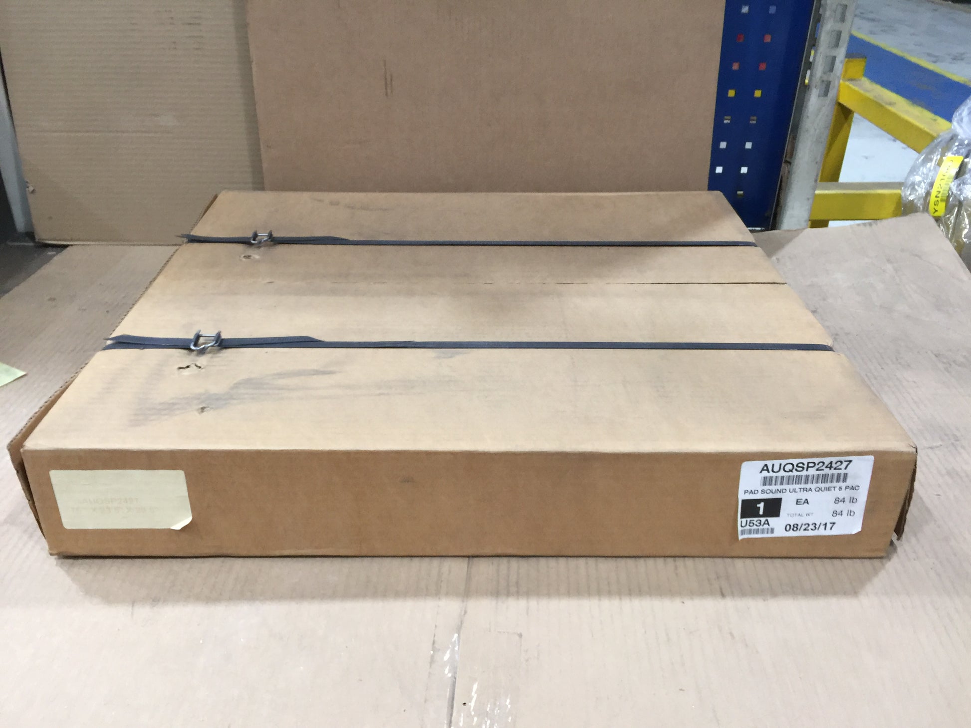 24 x 27 x 2 Ultra Quiet Vibration Isolation Pad; Sold As Single Units 24 x 27 x 2 Ultra Quiet Vibration Isolation Pad; Sold As Single Units