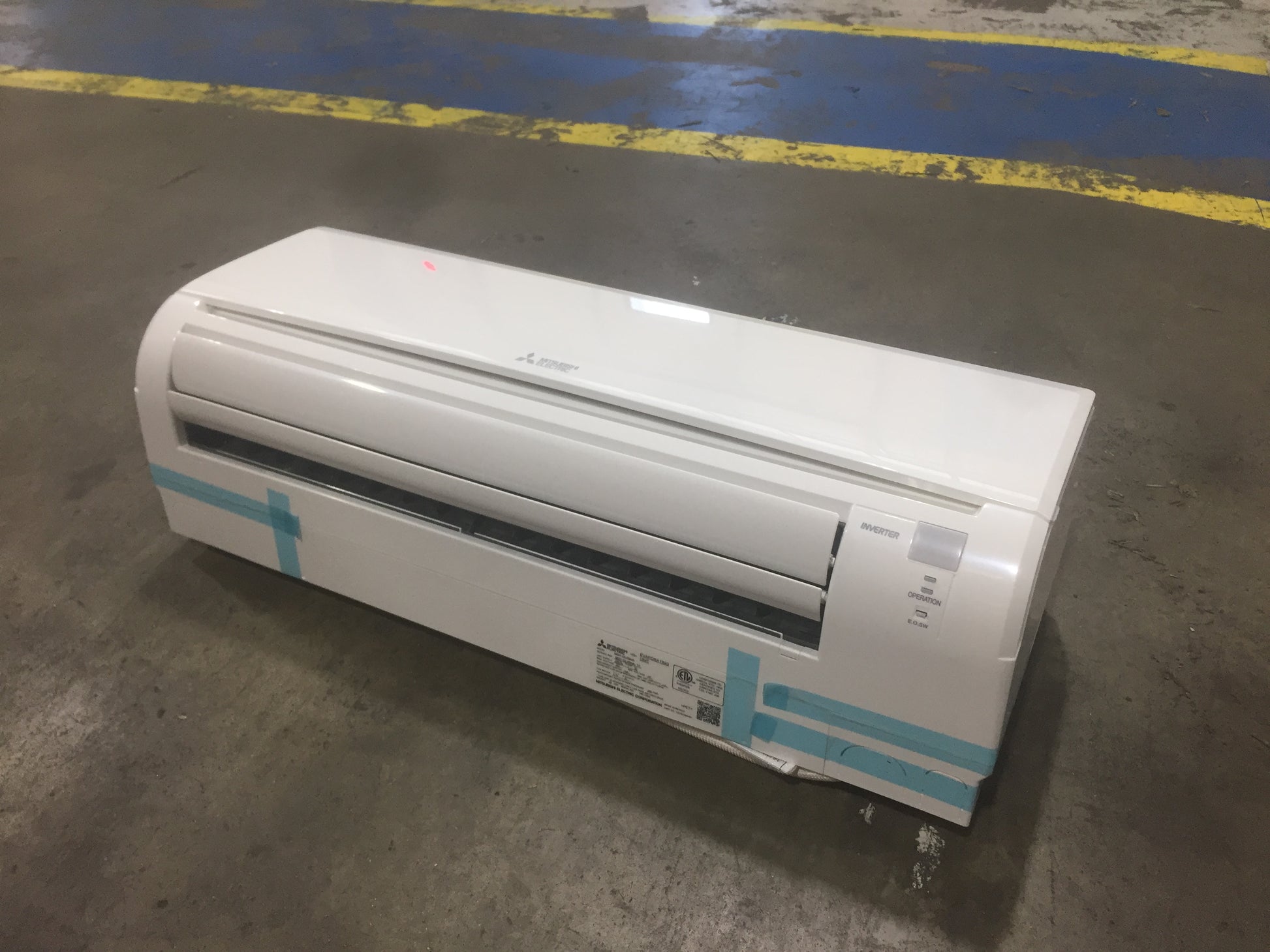 3/4 TON "M SERIES" SINGLE-ZONE "INVERTER" INDOOR MINI-SPLIT AIR CONDITIONER EVAPORATING UNIT, 24.6 SEER 208-230/60/1 R-410A