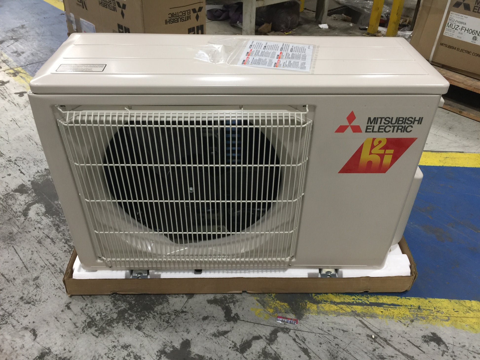 6,000 BTU SINGLE ZONE OUTDOOR MINI-SPLIT HEAT PUMP UNIT, 33.1 SEER 208-230/60/1 R-410A  CFM 137/117