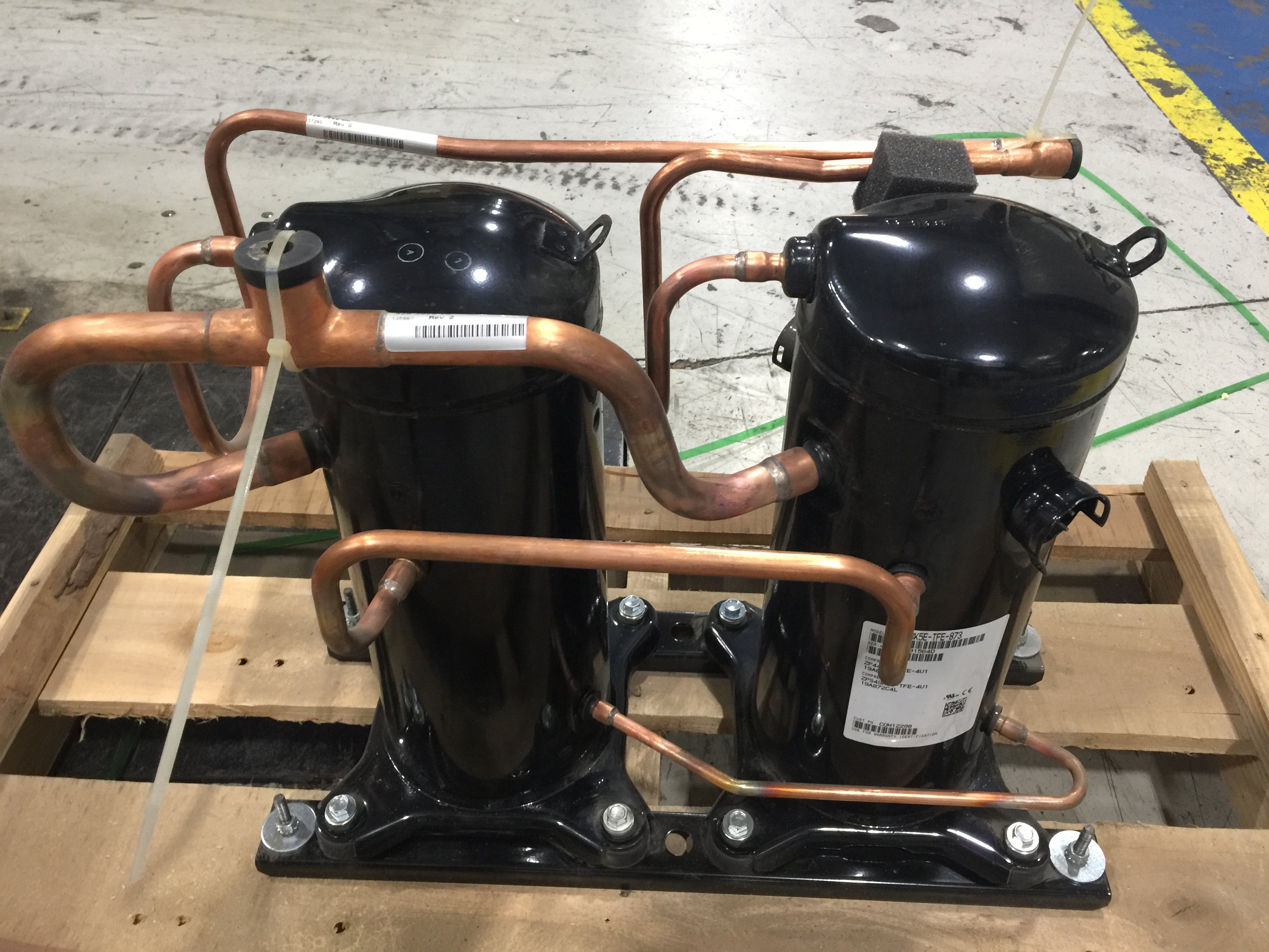 8 Ton AC Tandem Scroll Compressor, 3-Stage, 575/60/3, R410A – Surplus City