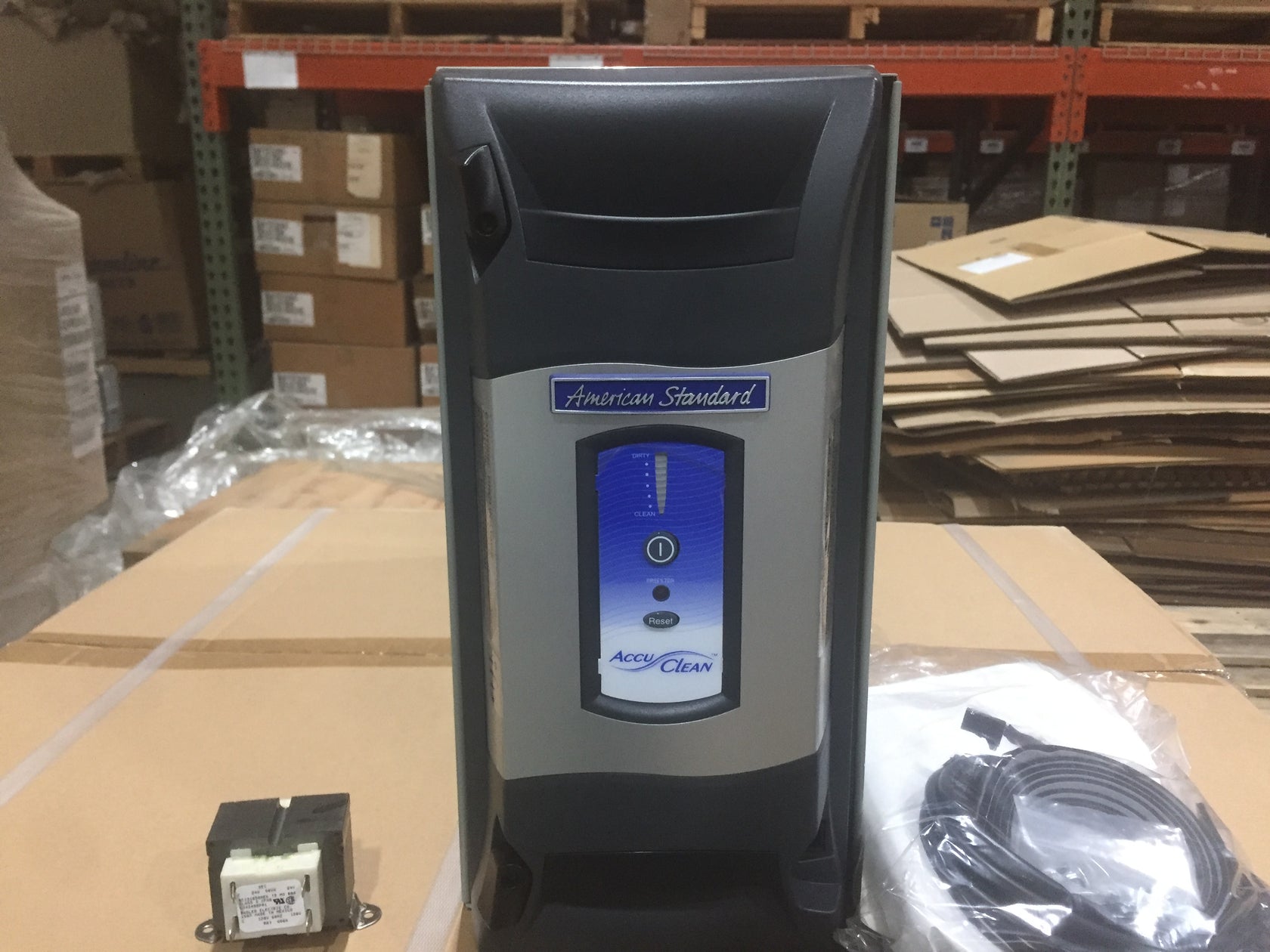 24 VOLT ACCUCLEAN WHOLE HOME AIR CLEANER FOR A DOWNFLOW FURNACE