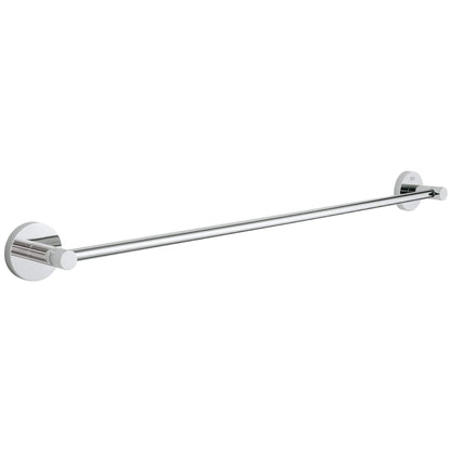 ESSENTIALS BATH TOWEL BAR 600 MM CHROME