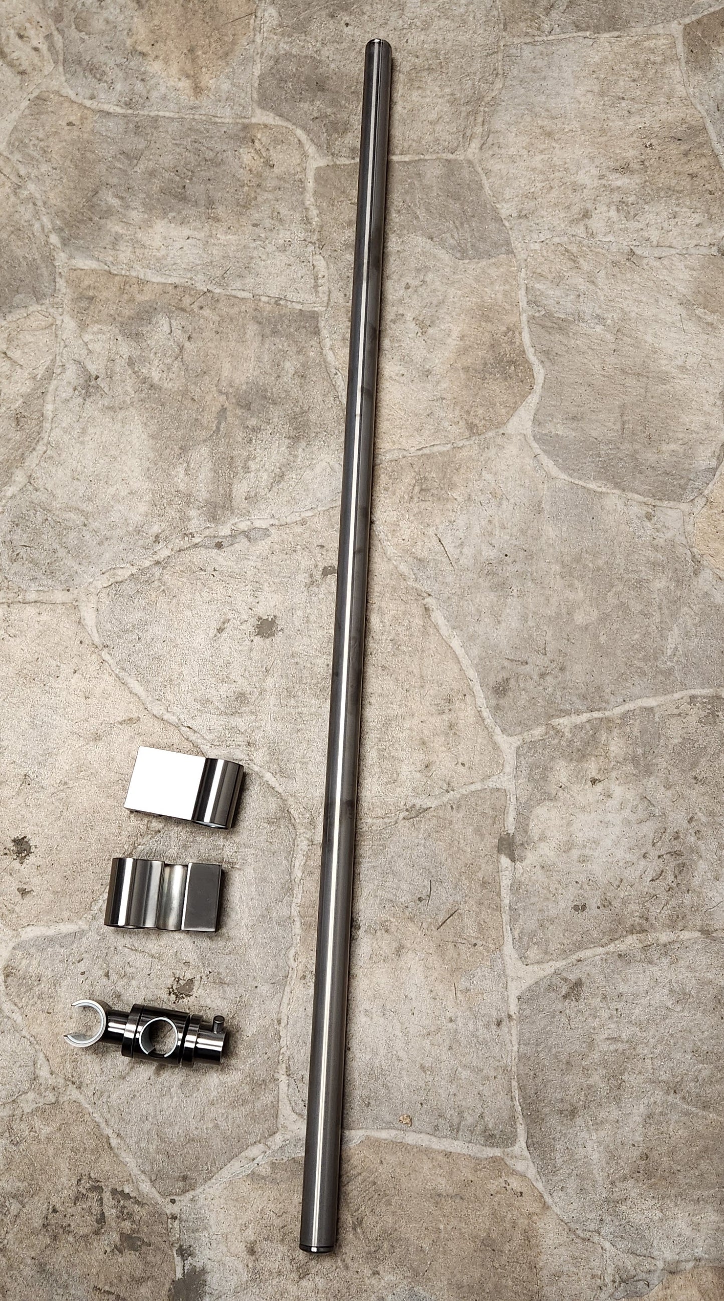 "RAINSHOWER 900" 40" SHOWER SLIDE BAR, BRUSHED NICKEL