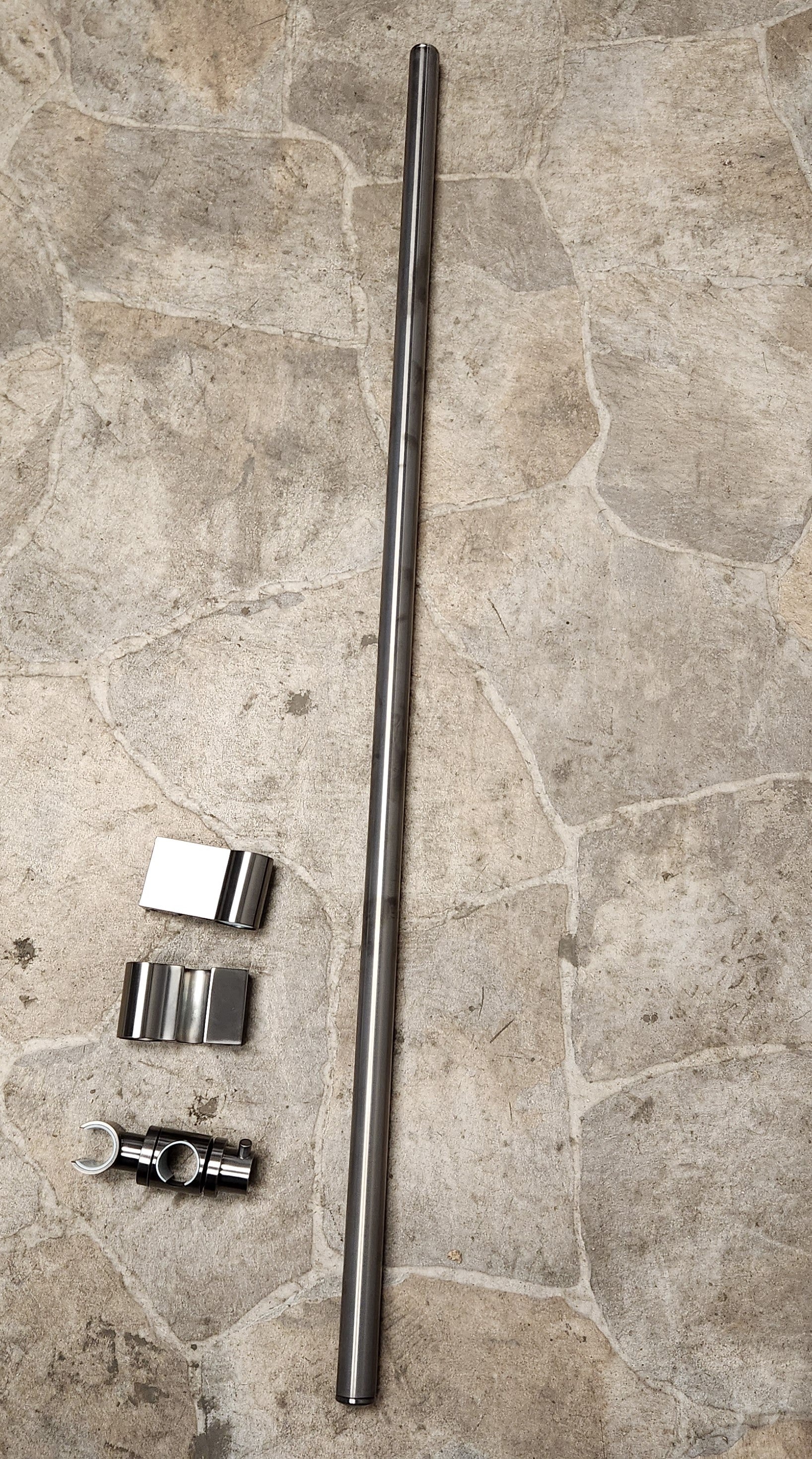 "RAINSHOWER 900" 40" SHOWER SLIDE BAR, BRUSHED NICKEL