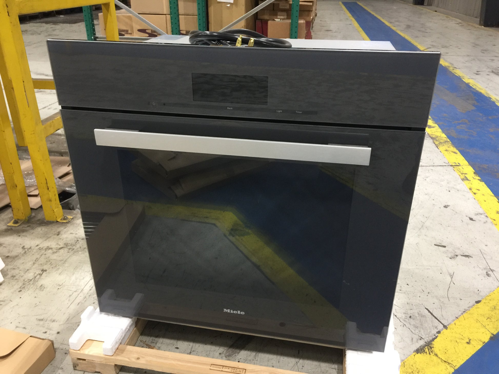 30" PURELINE SERIES ELECTRIC SINGLE WALL CONVECTION OVEN; 240V, 60HZ GRAPHITE GREY