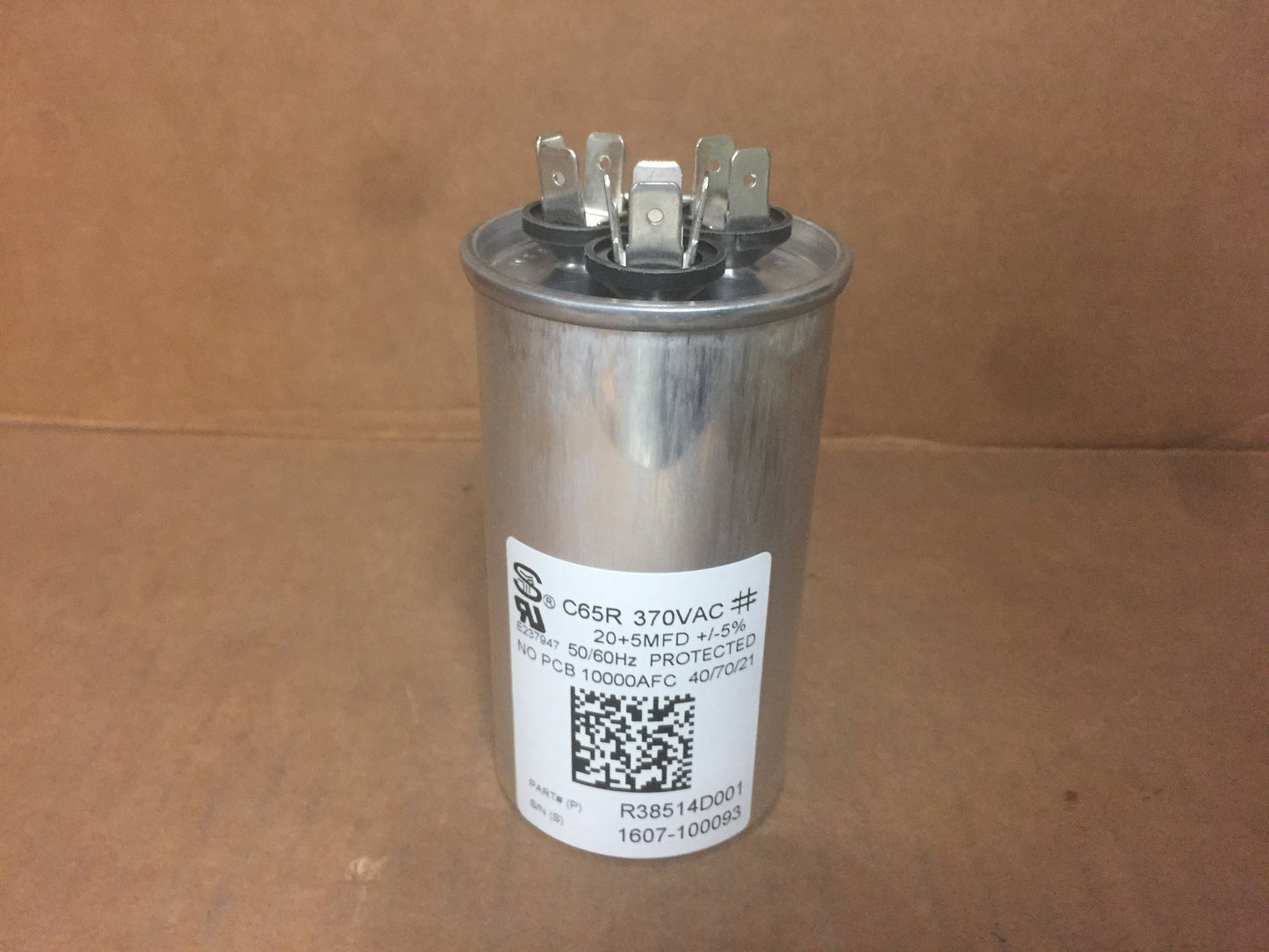 MFD 20+5 370 VAC DUAL RUN CAPACITOR