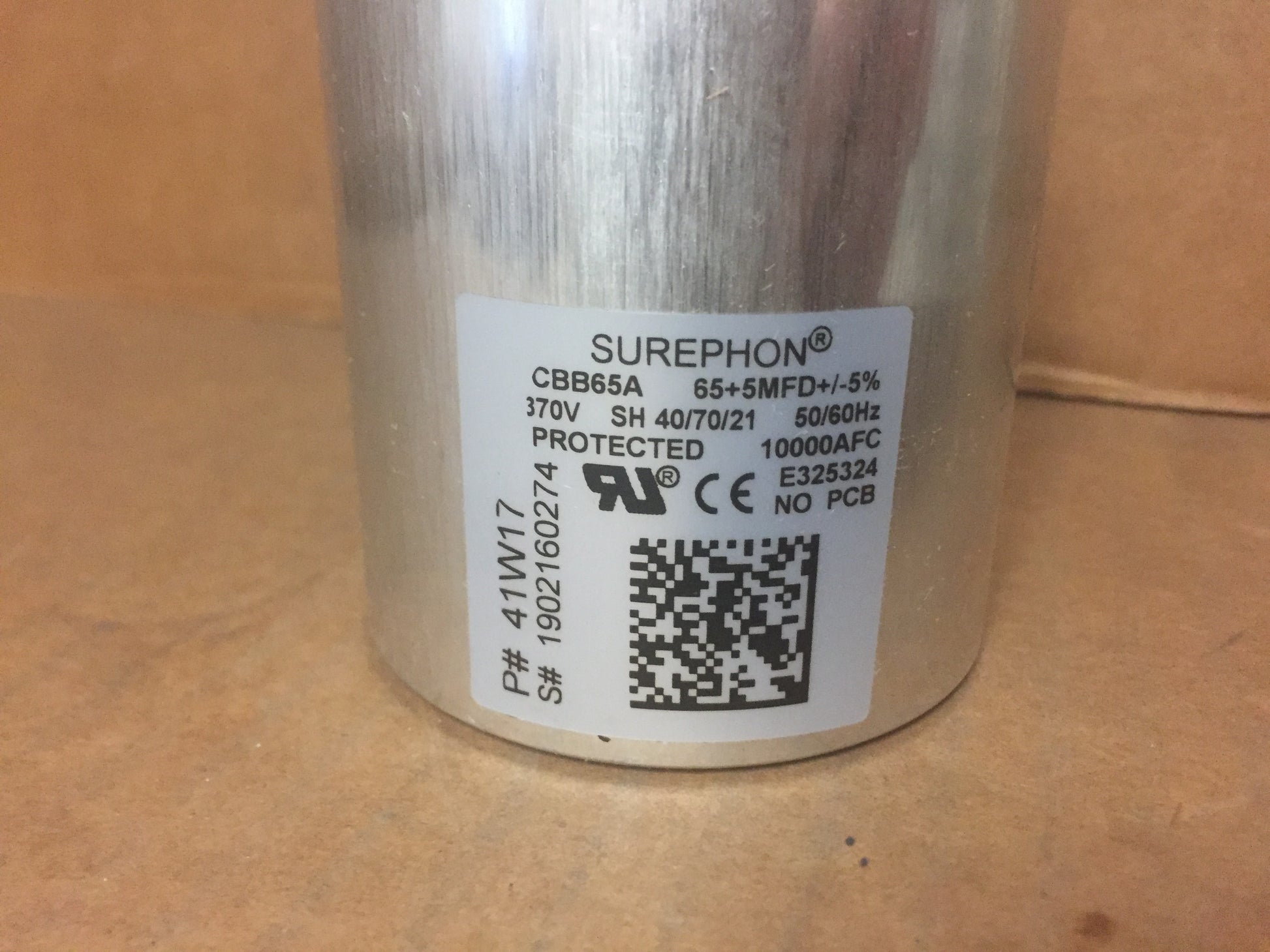 MFD 65+5 370 VAC ROUND CAPACITOR