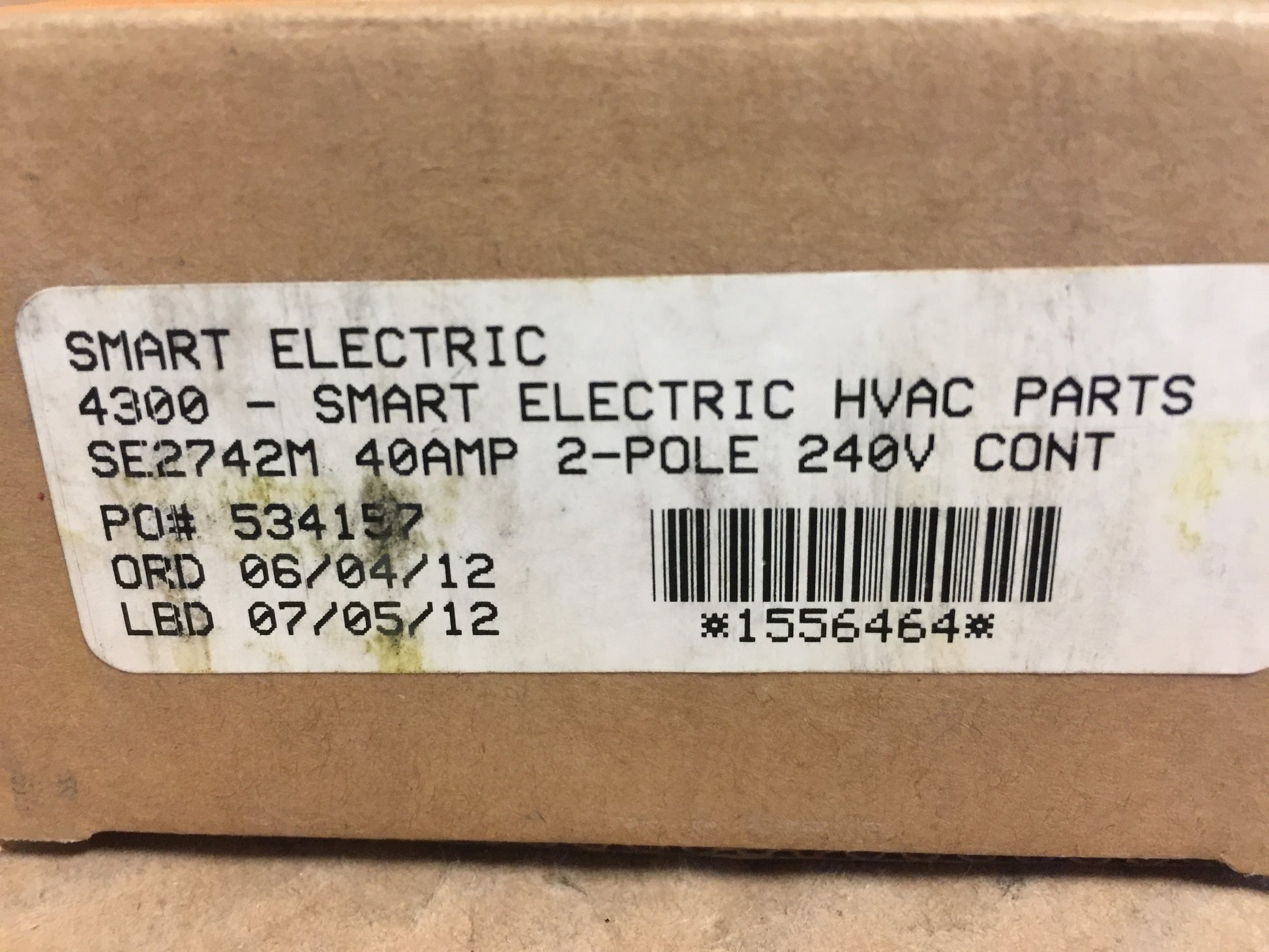 DEFINITE PURPOSE CONTACTOR; 2 POLE, MULTI-VOLT, 50/60HZ, 120 VOLT, 40 AMP