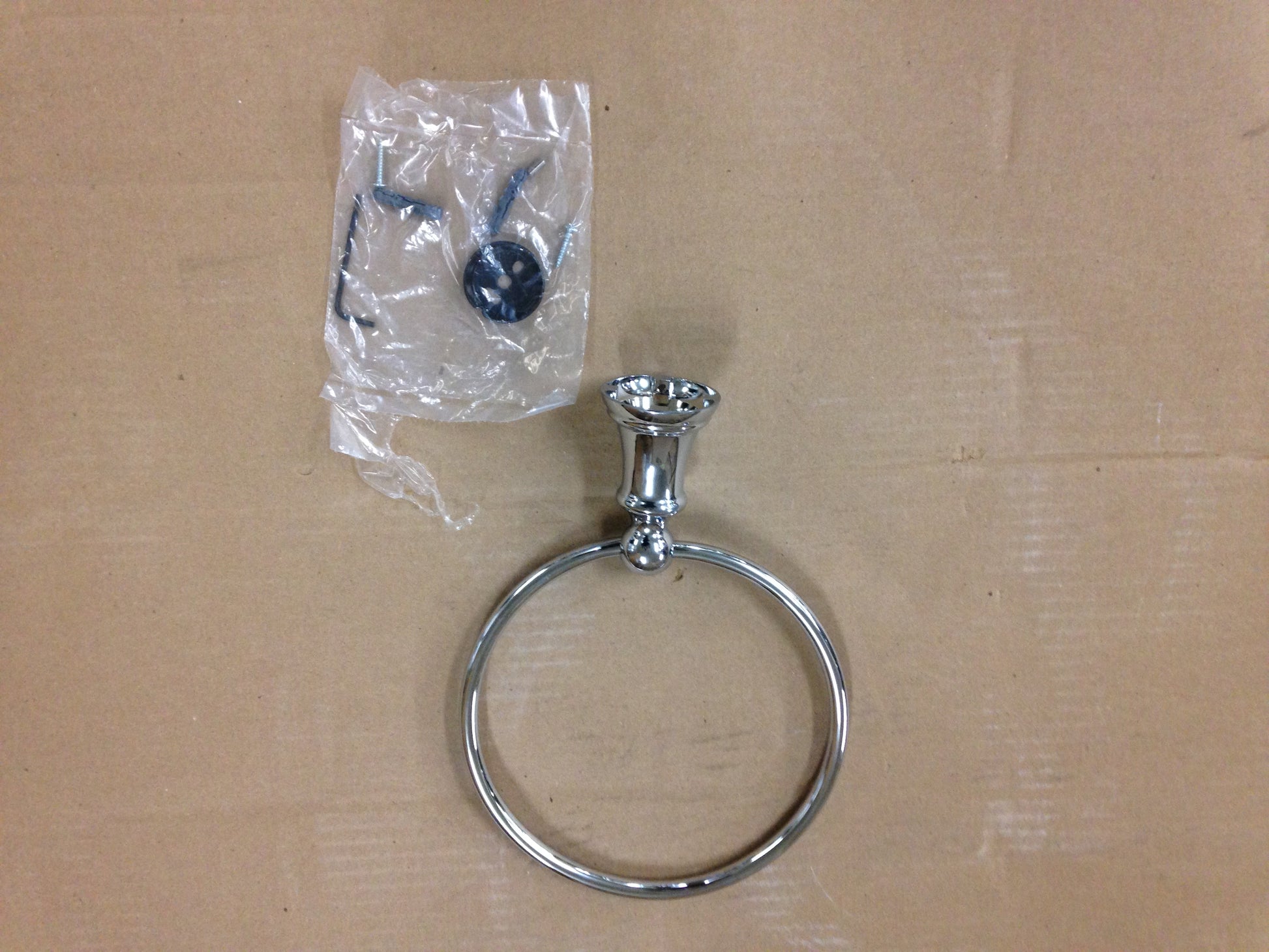 TR SERIES TOWEL RING, CHROME