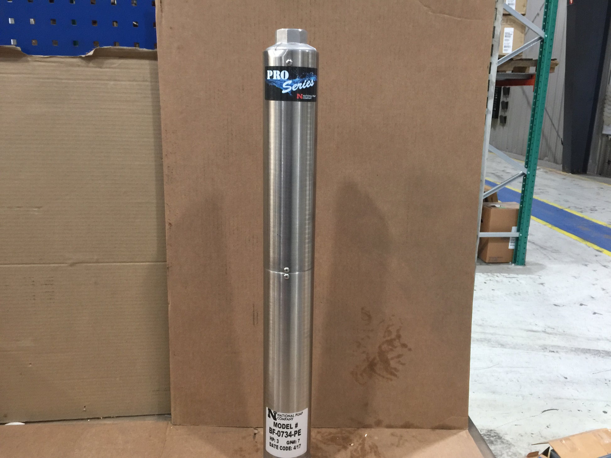 3 HP "PRO SERIES" SUBMERSIBLE BOOSTER PUMP; 7 GPM, 1/3 PHASE, 34 STAGES
