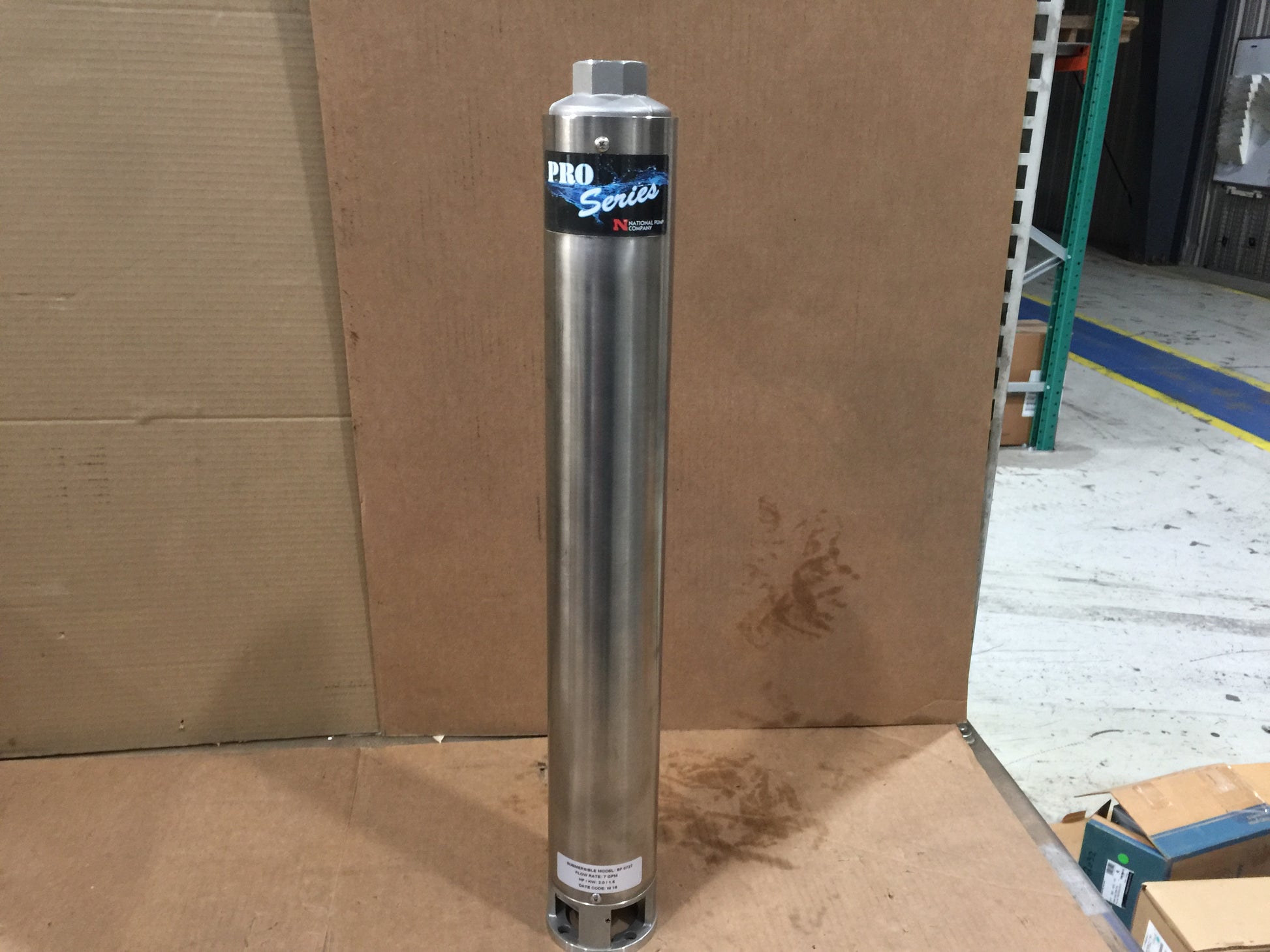 2 HP "PRO SERIES" SUBMERSIBLE BOOSTER PUMP; 7 GPM, 1/3 PHASE, 35 STAGES